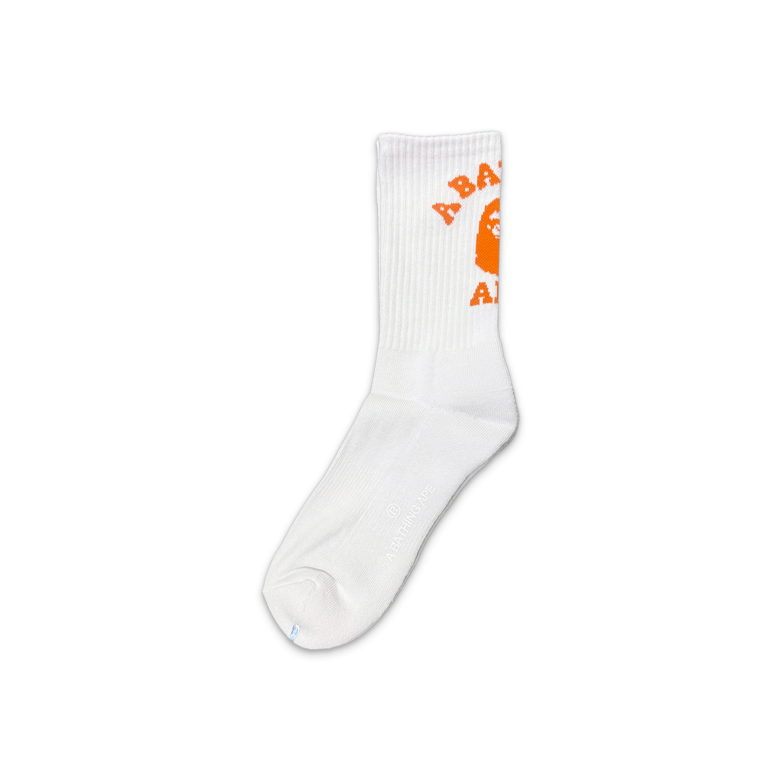 College Socks "White/Orange"