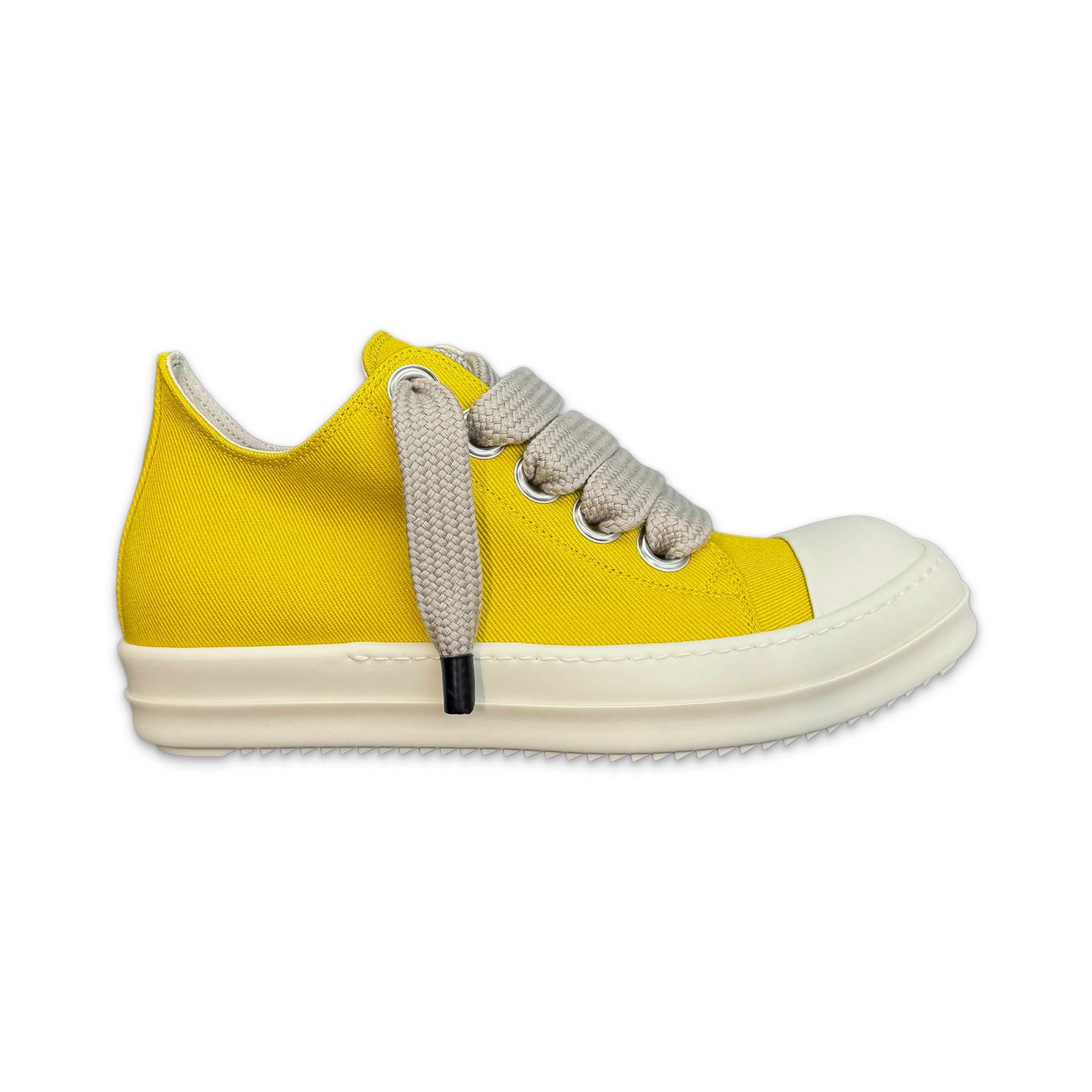 Concordian DRKSHDW Ramones Canvas Jumbo Lace Low "Lemon"