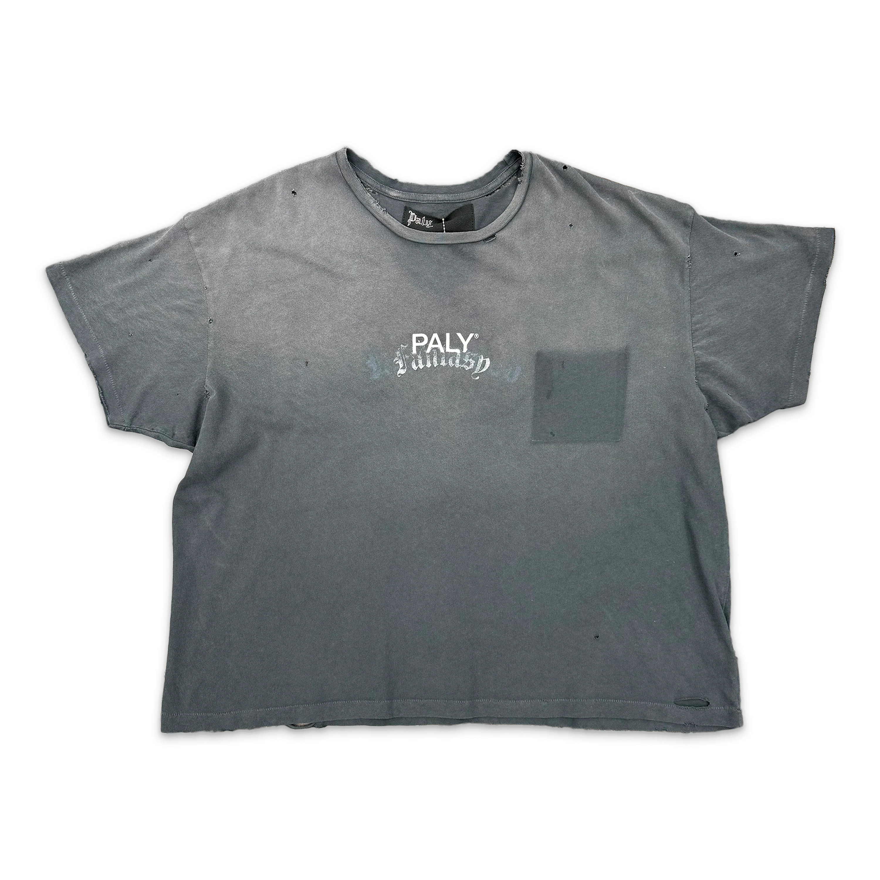Core Logo Tee "Faded Black"