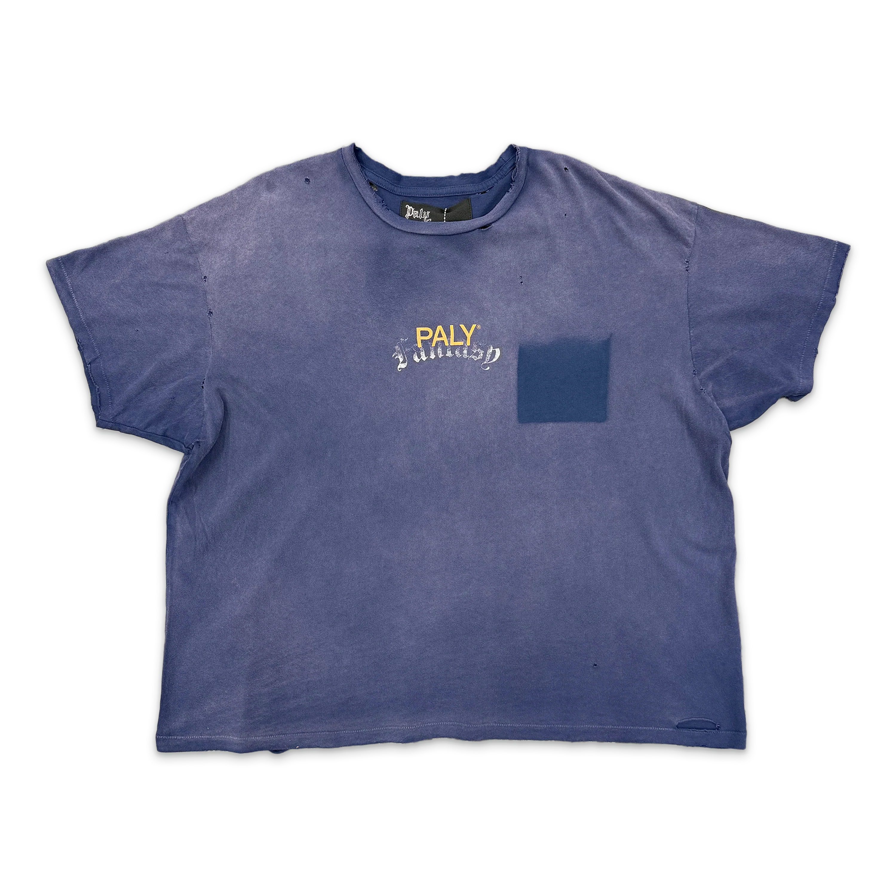 Core Logo Tee "Faded Blue"