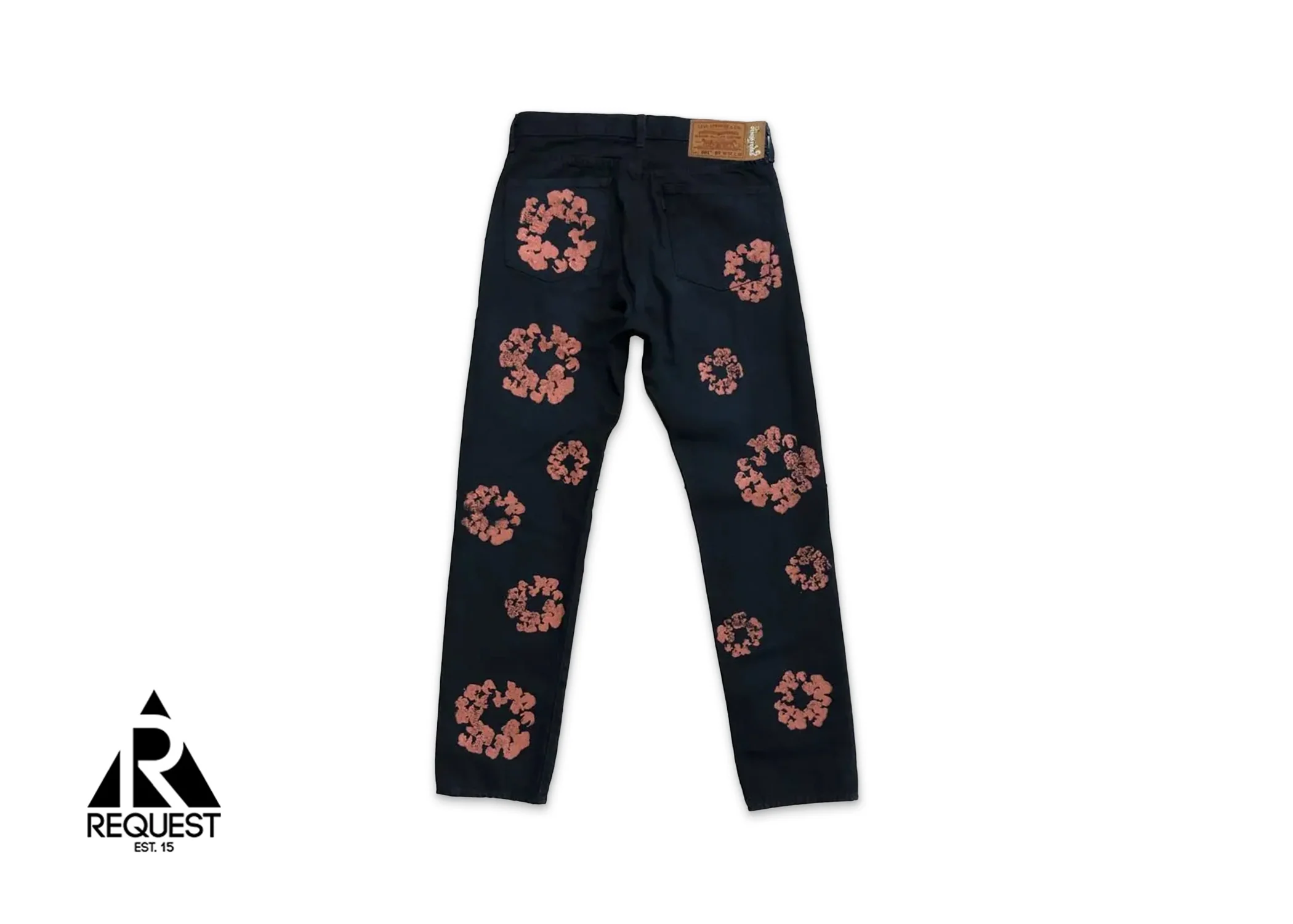 Cotton Wreath Denim "Black & Red Clay" - Image 2