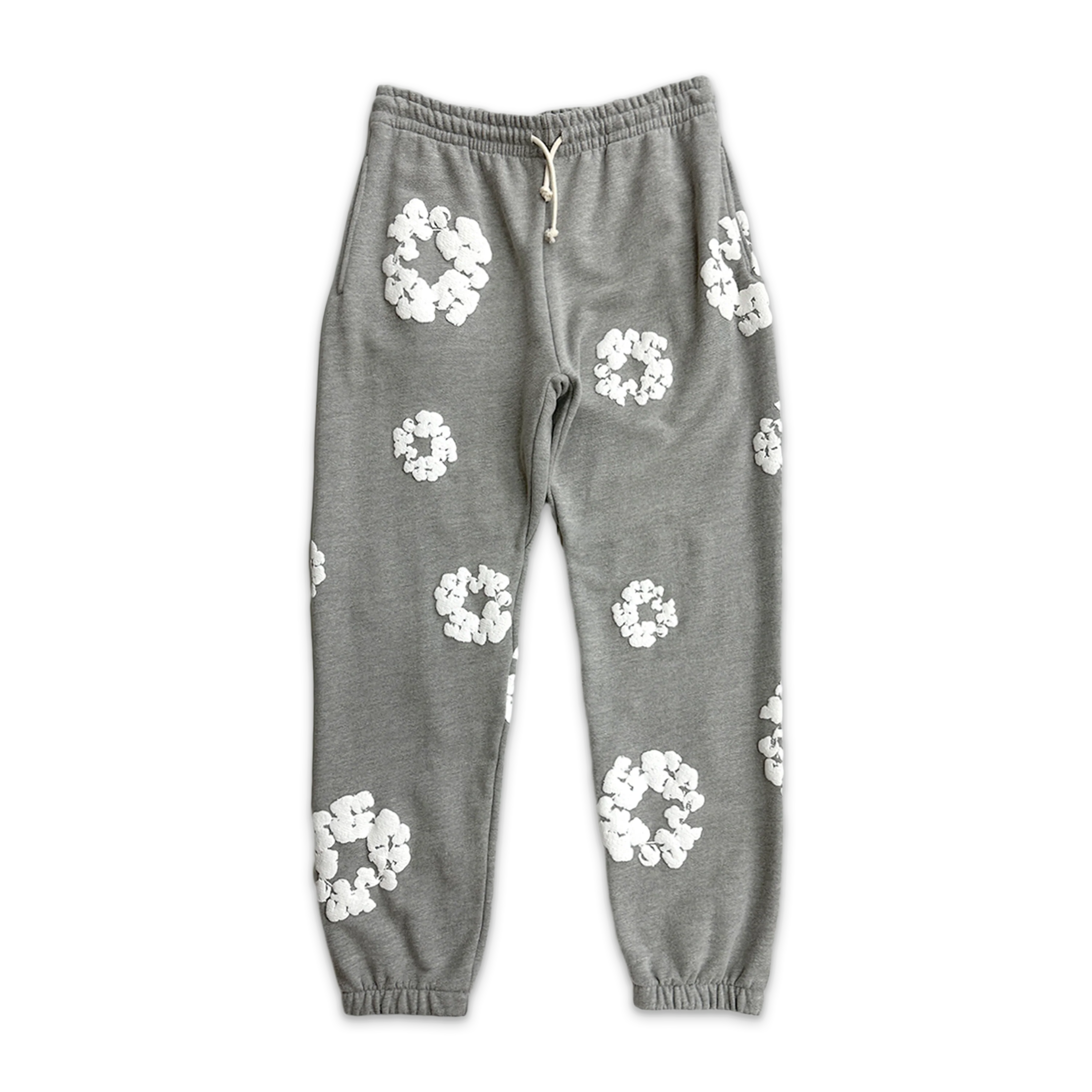 Cotton Wreath Sweatpants "Grey"