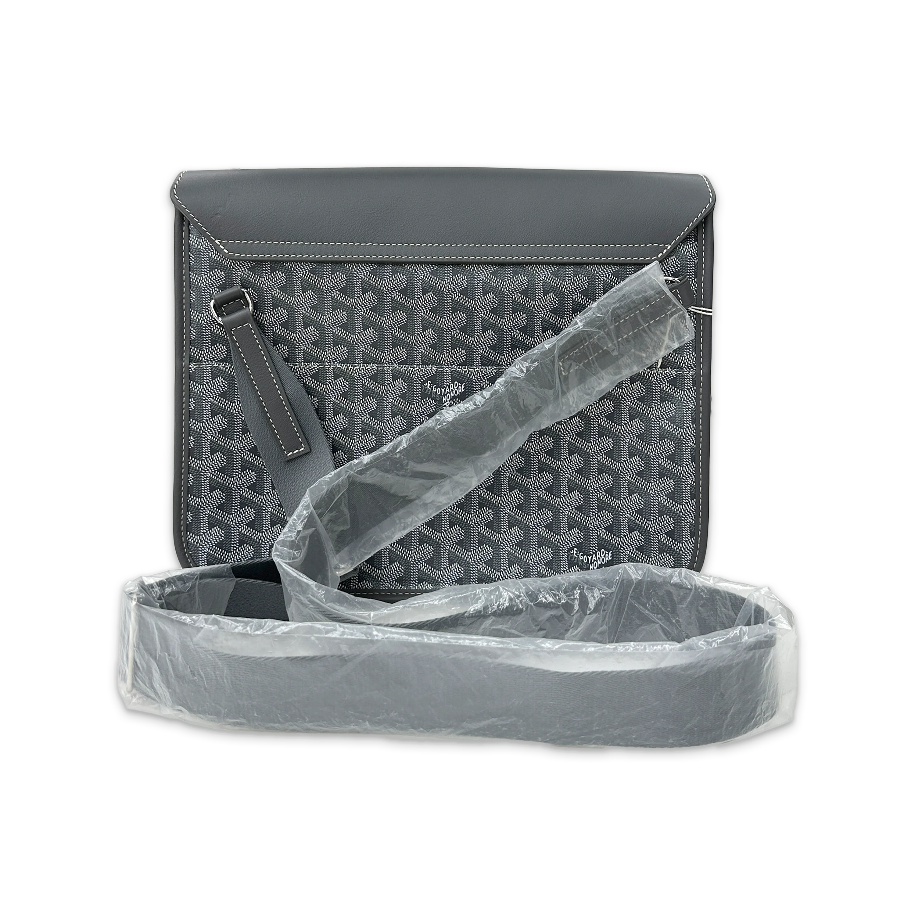 Coursier Messenger Bag "Grey" - Image 2