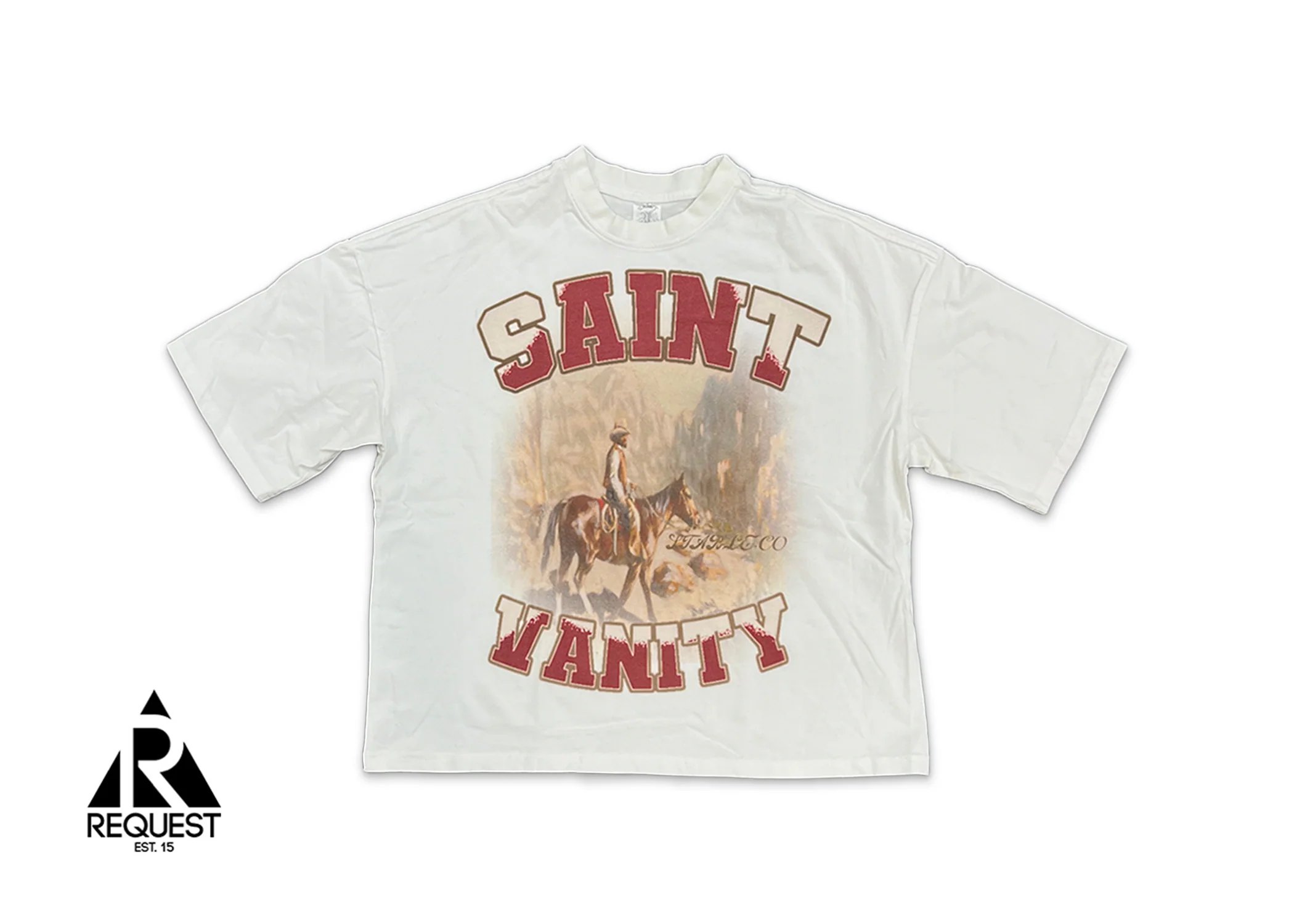 Cowboy Tee "White"