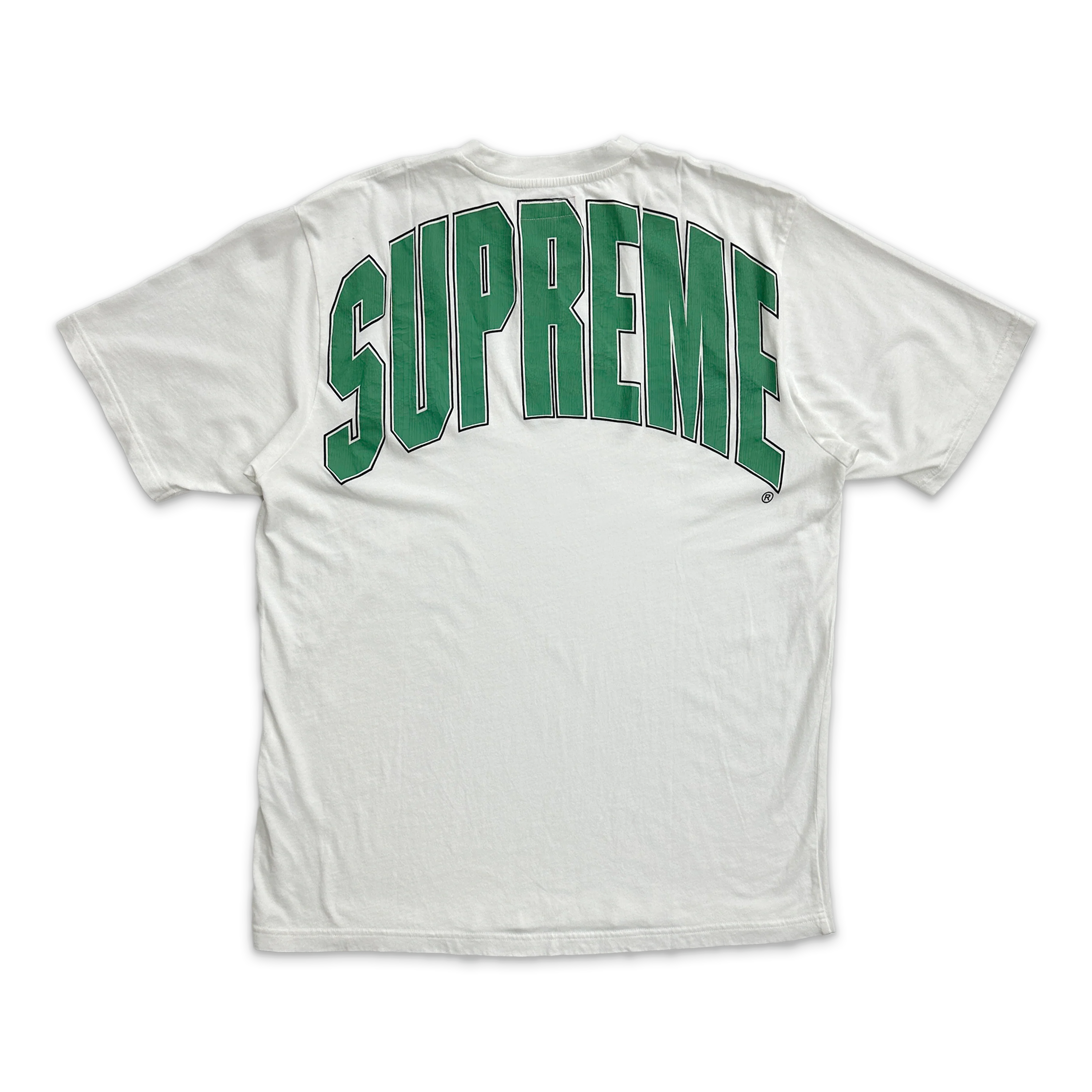 Cracked Back Arc Tee "White"