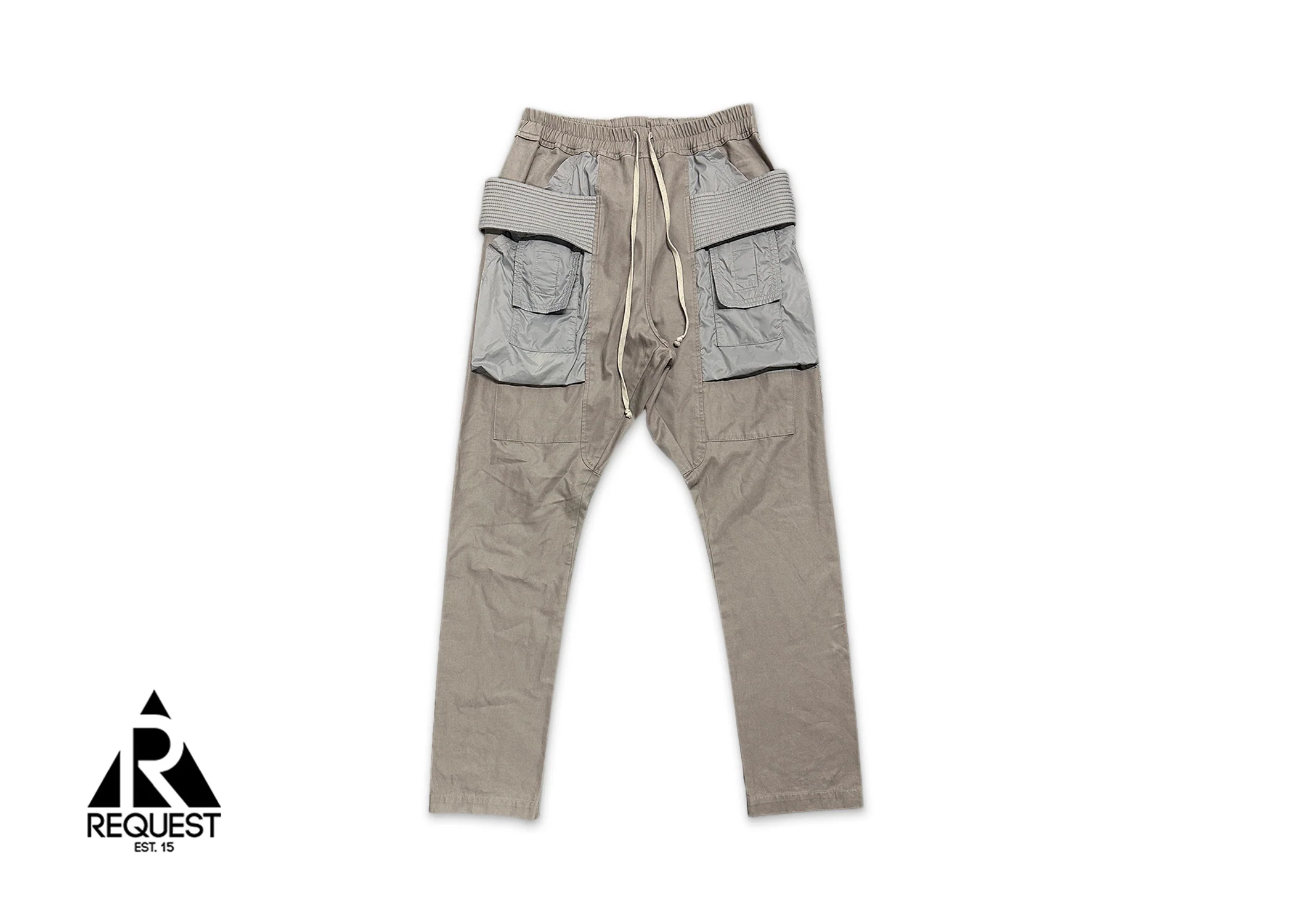 Creatch Cargo Drawstring Nylon Pocket "Grey"