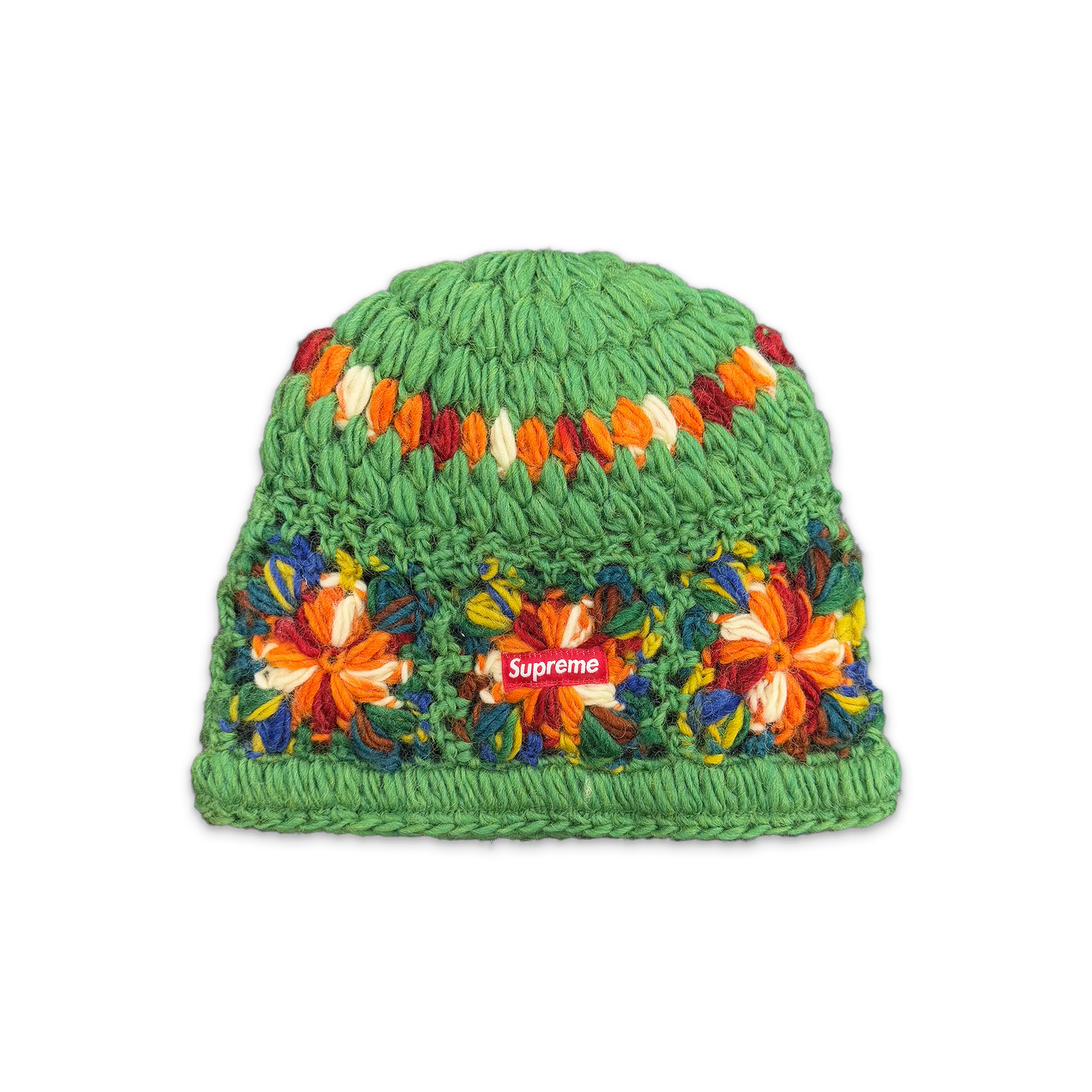 Crochet Beanie SS25 "Green"