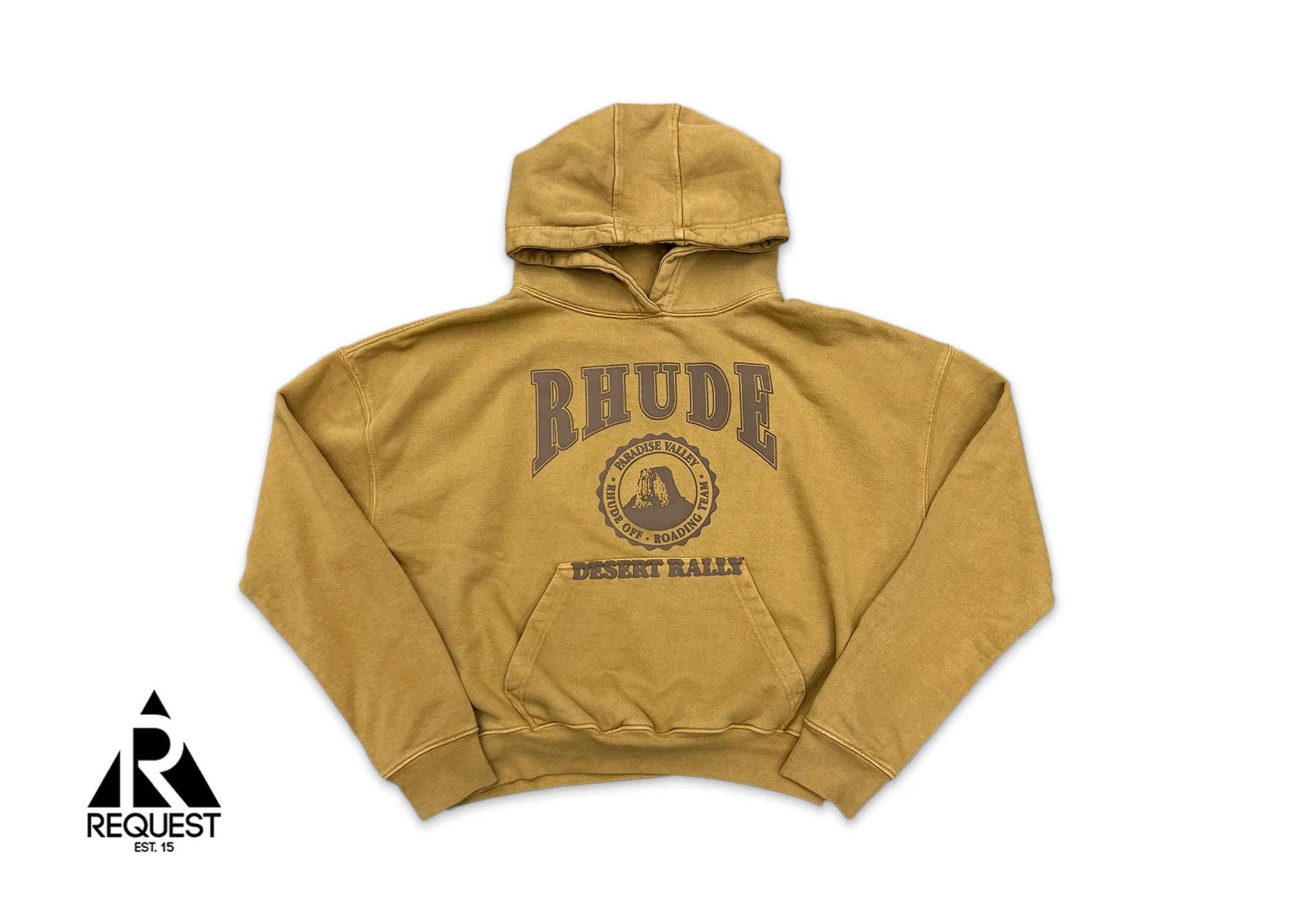 Cropped Desert Valley Hoodie “Camel”