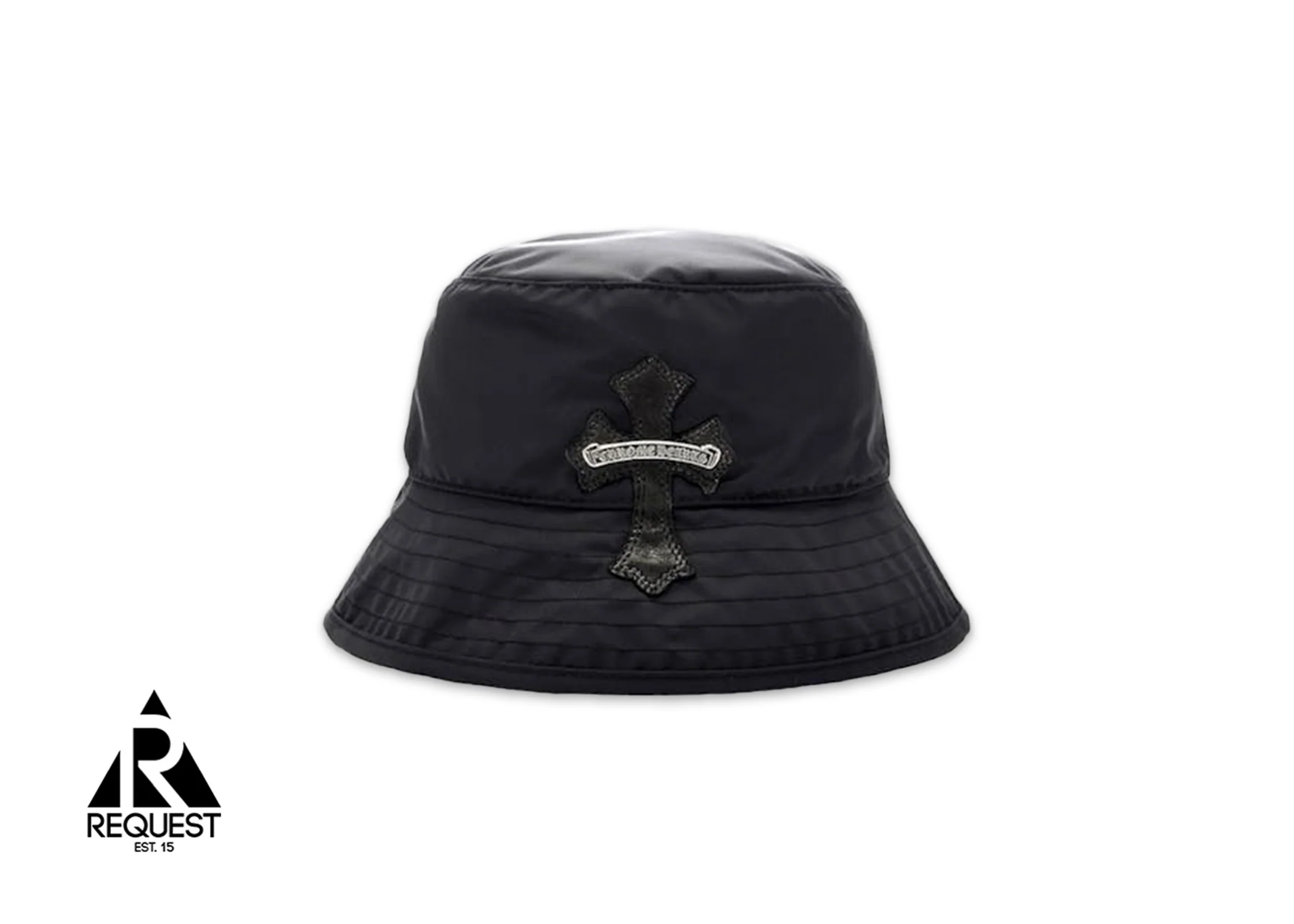 Cross Patch Bucket Hat "Black"