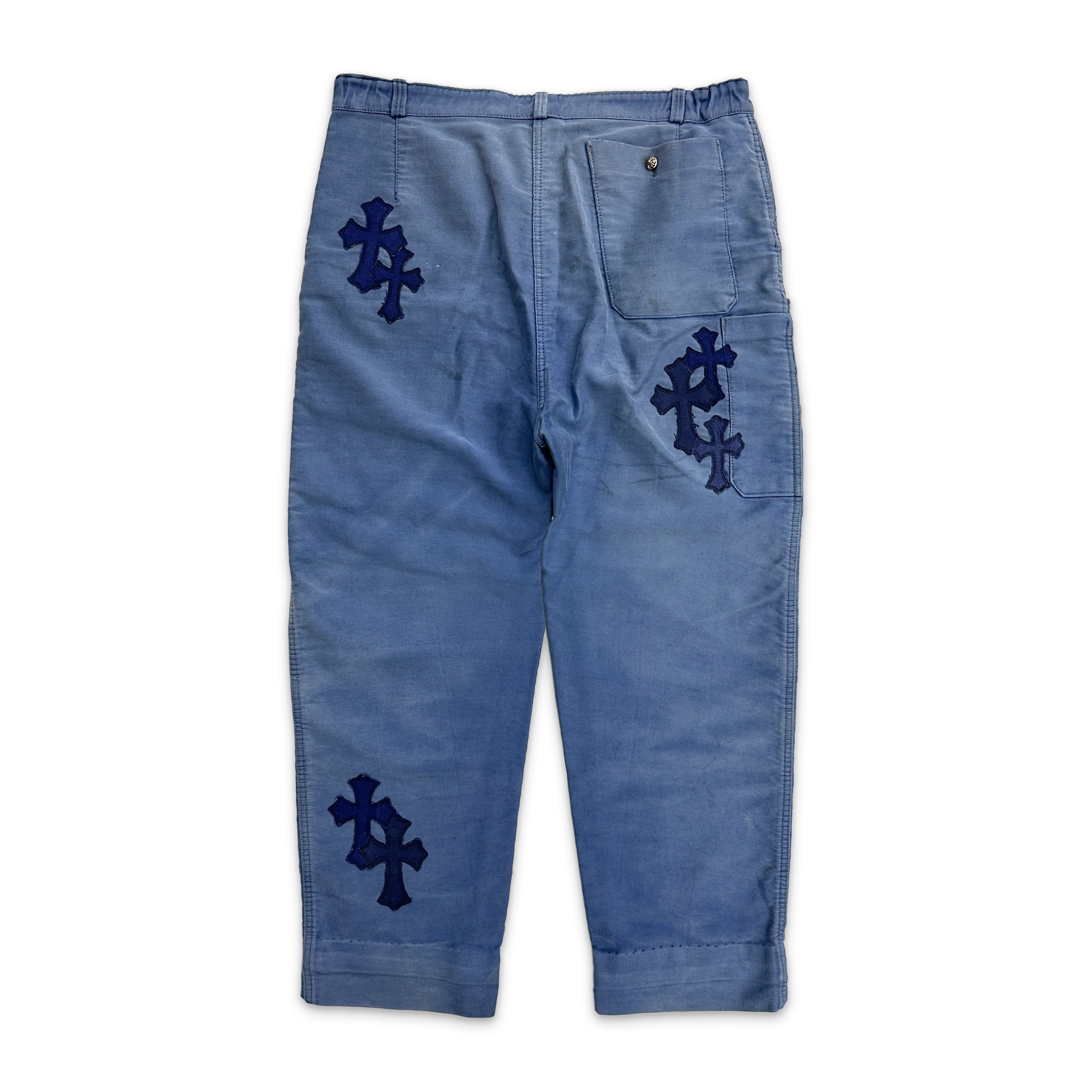 Cross Patch French Worker Pants "Blue" - Image 2