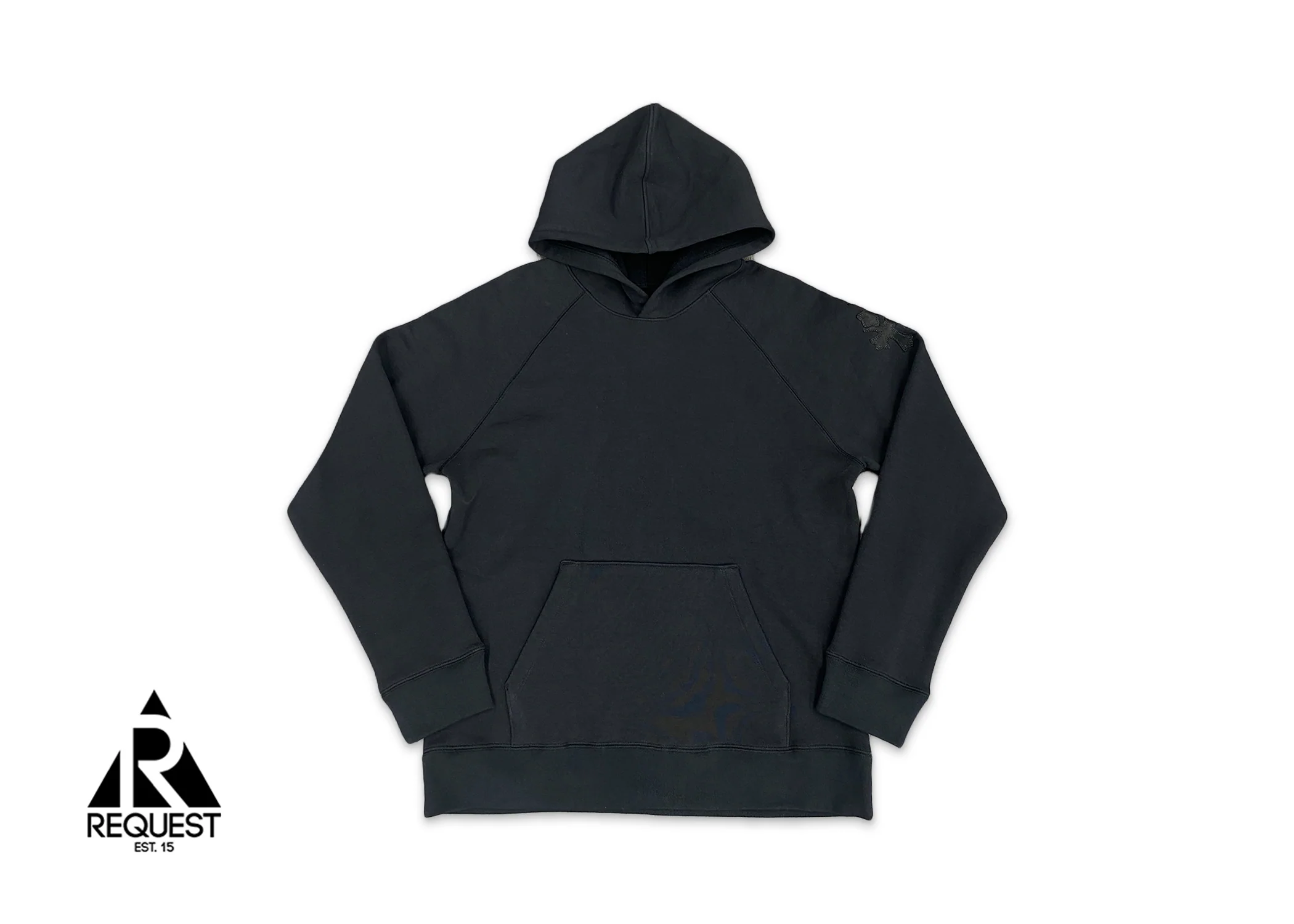 Cross Patch Hoodie "Black"