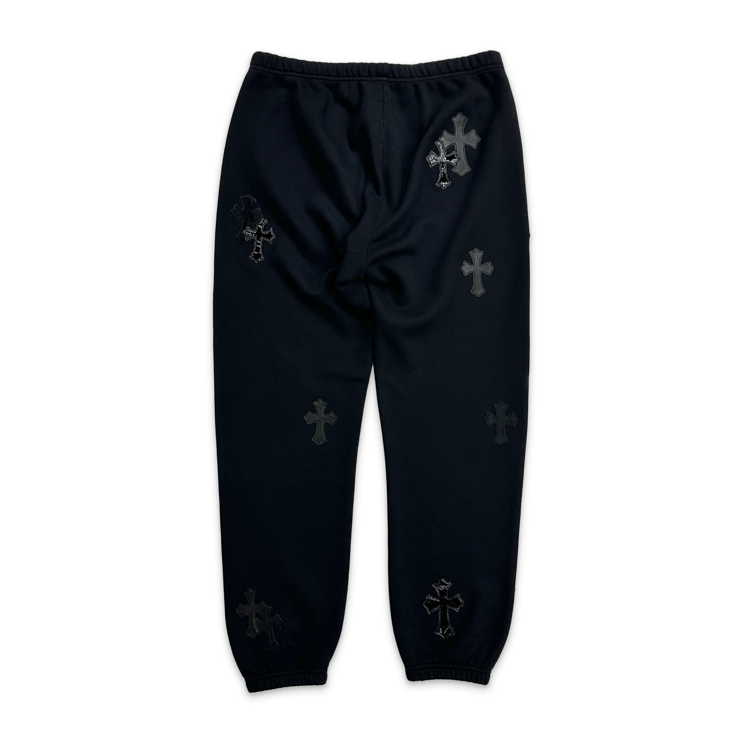 Cross Patch Sweatpants "Black" - Image 2
