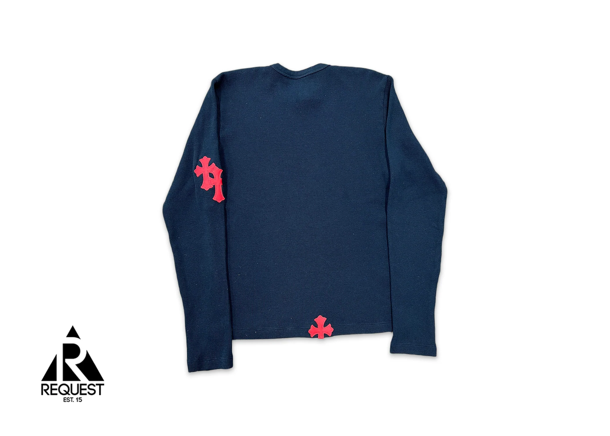 Cross Patch Thermal L/S  “Navy Red” - Image 2