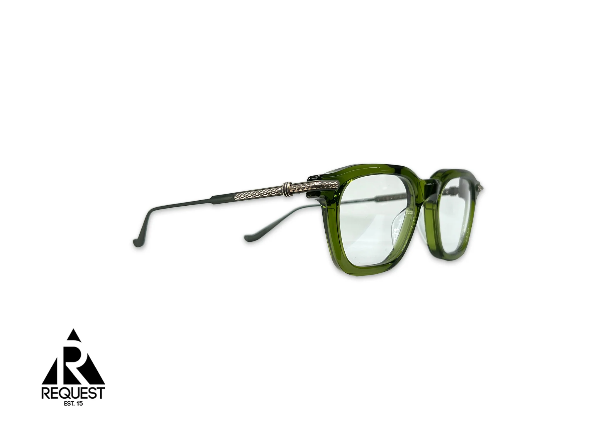 Cumption Glasses "Green Translucent/Silver" - Image 2
