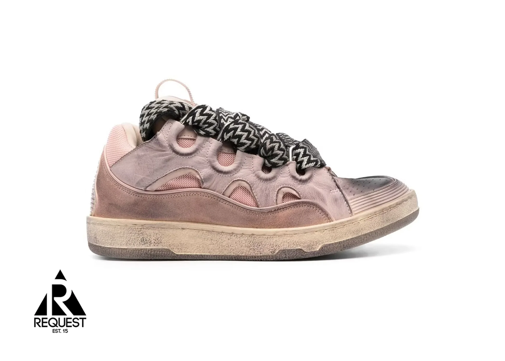 Curb "Pale Pink Distressed"