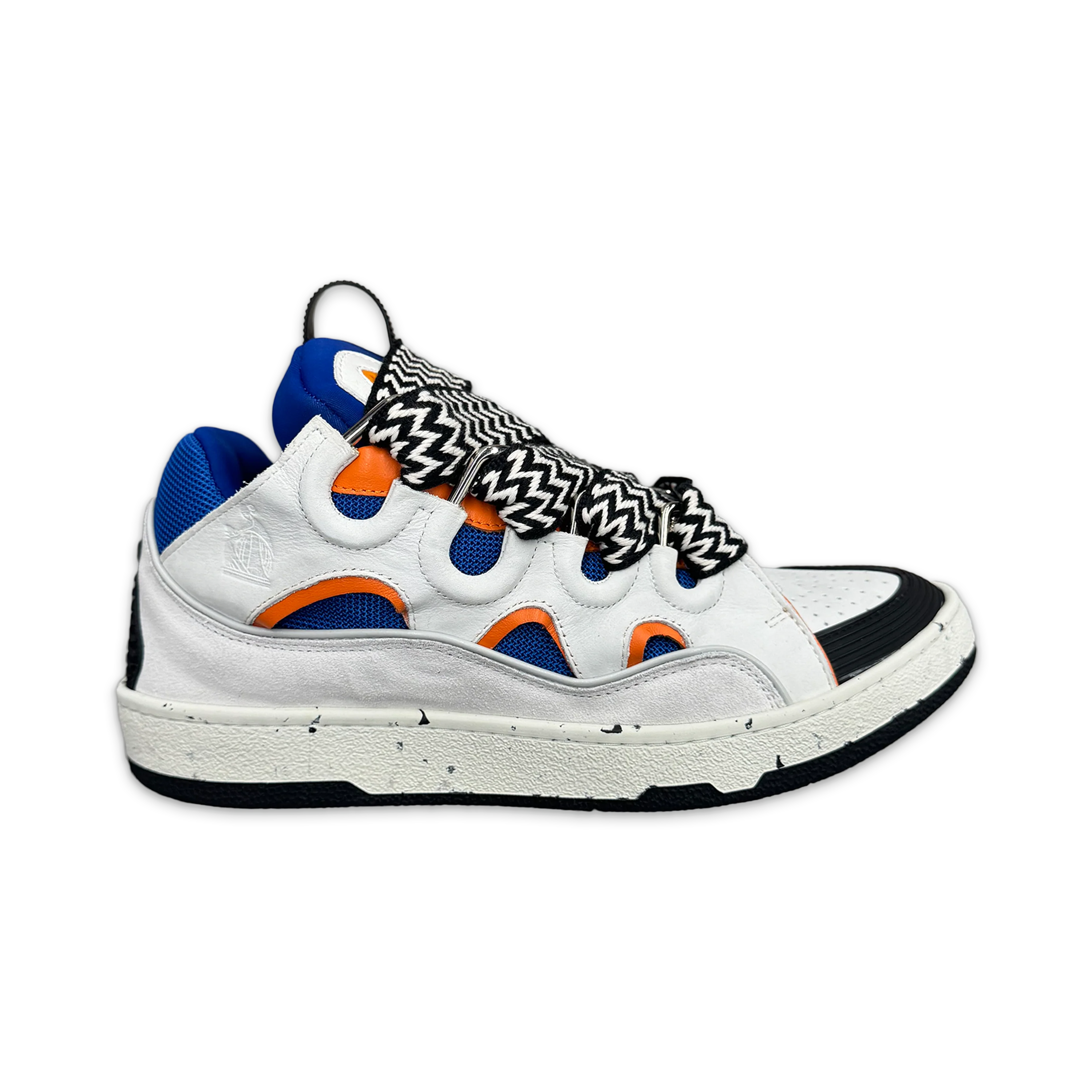 Curb Sneaker "Blue/Orange"