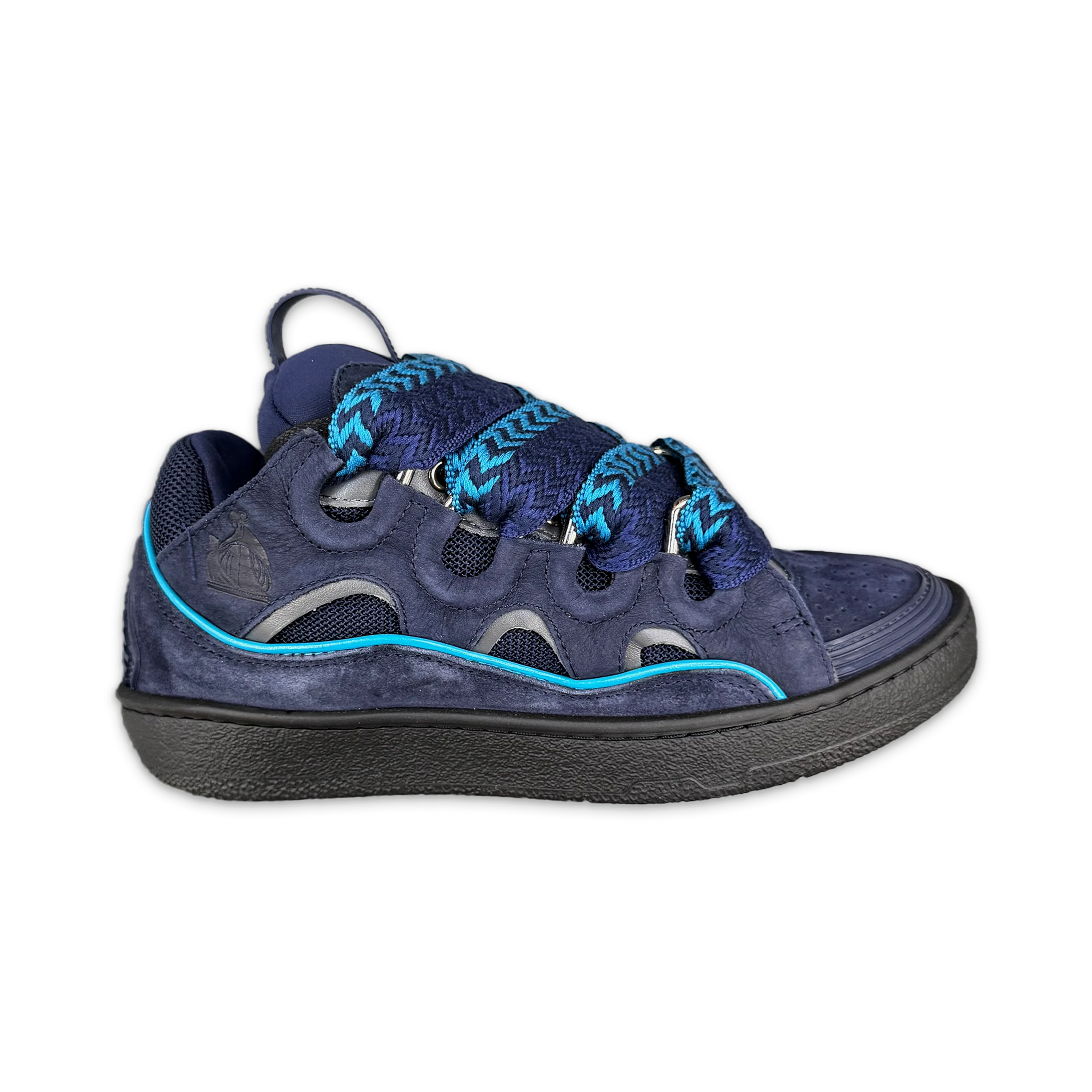 Curb Sneaker "Navy Blue Gray"