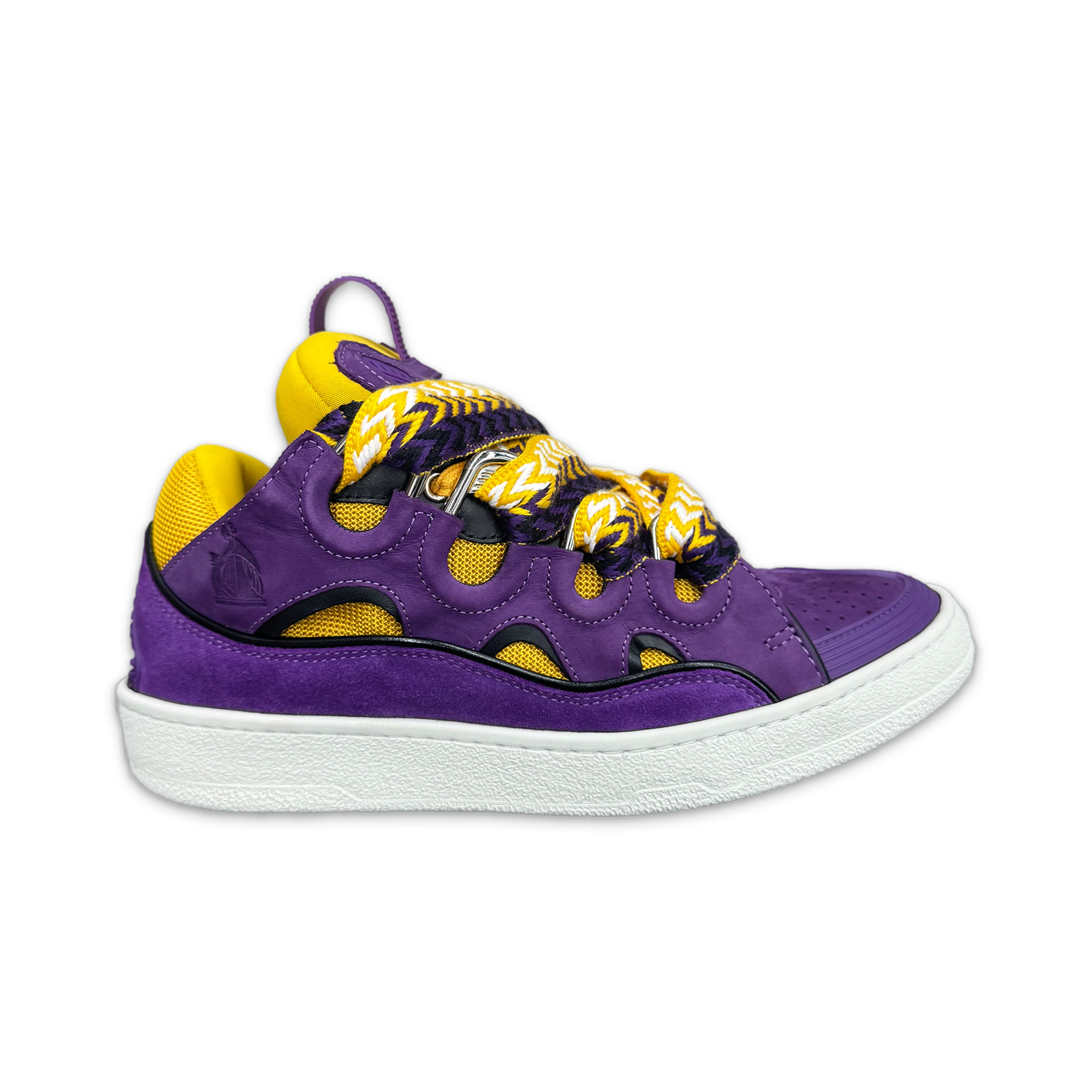 Curb Sneaker "Purple/Yellow"