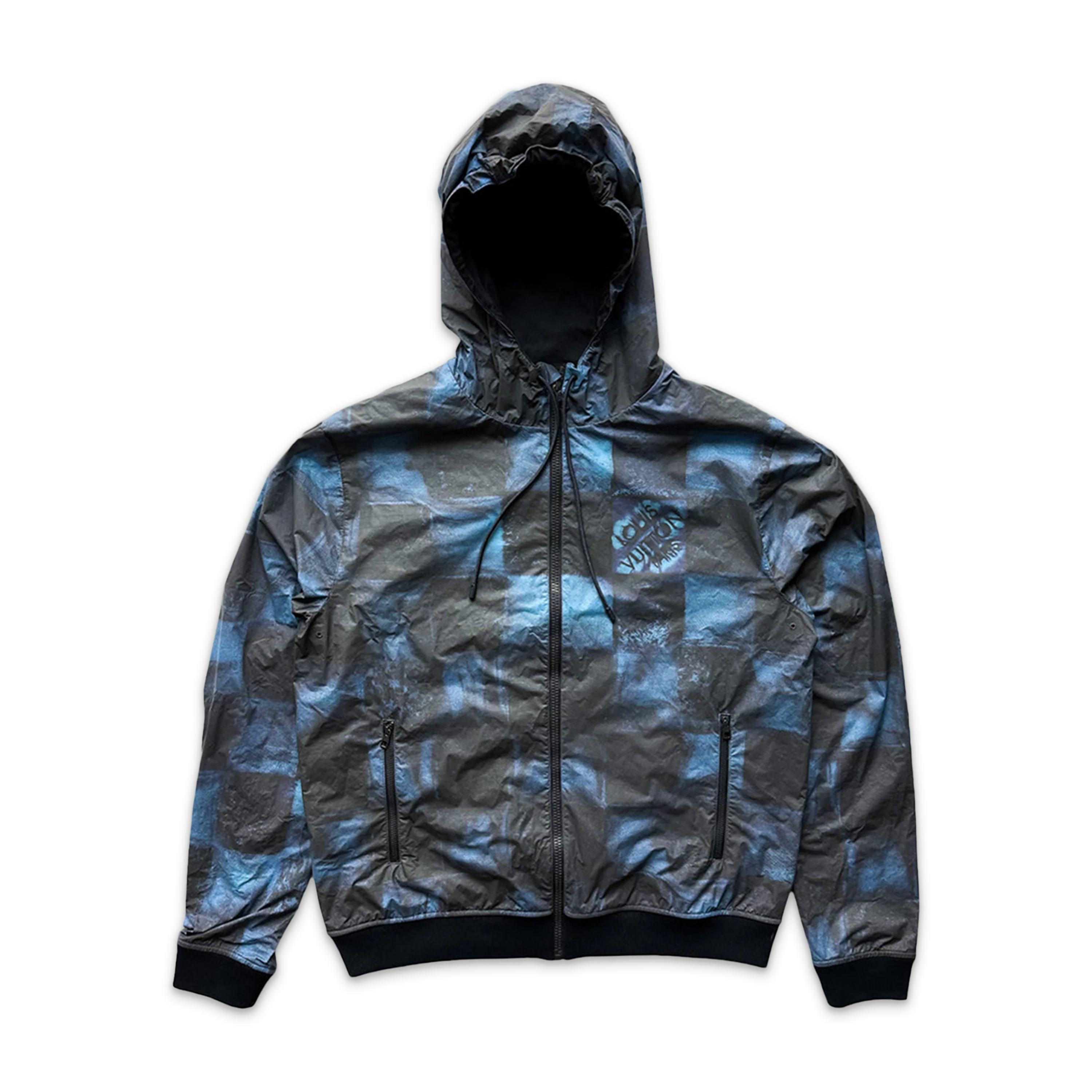 Damier Graphite Windbreaker "Blue"