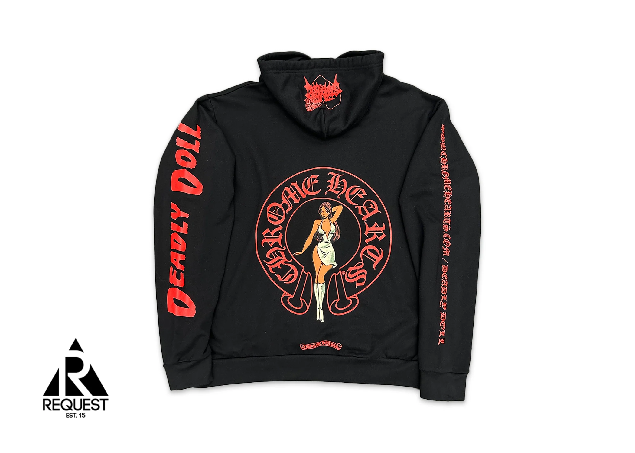 Deadly Doll Hoodie "Black" - Image 2