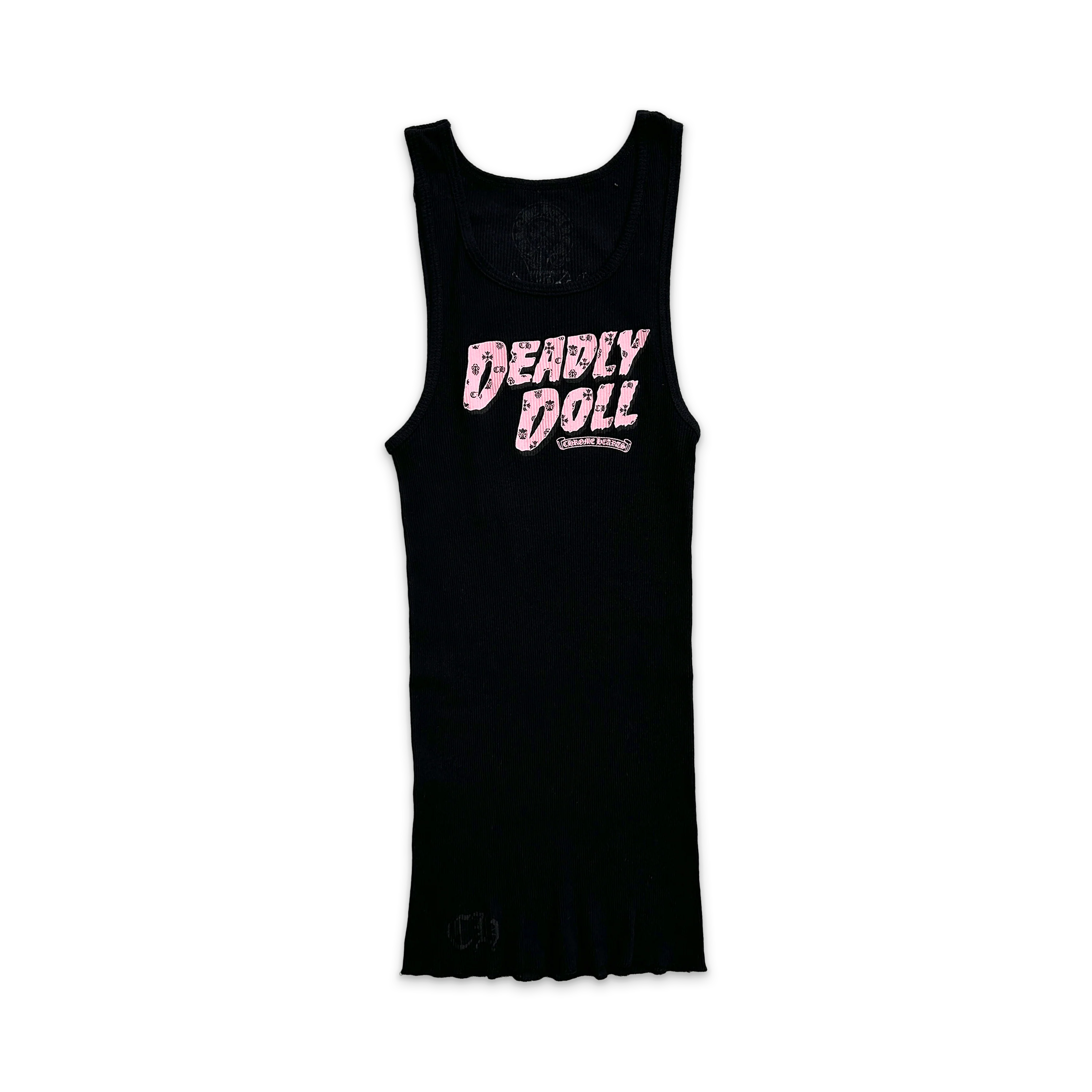 Deadly Doll Rib Tank Top "Black"