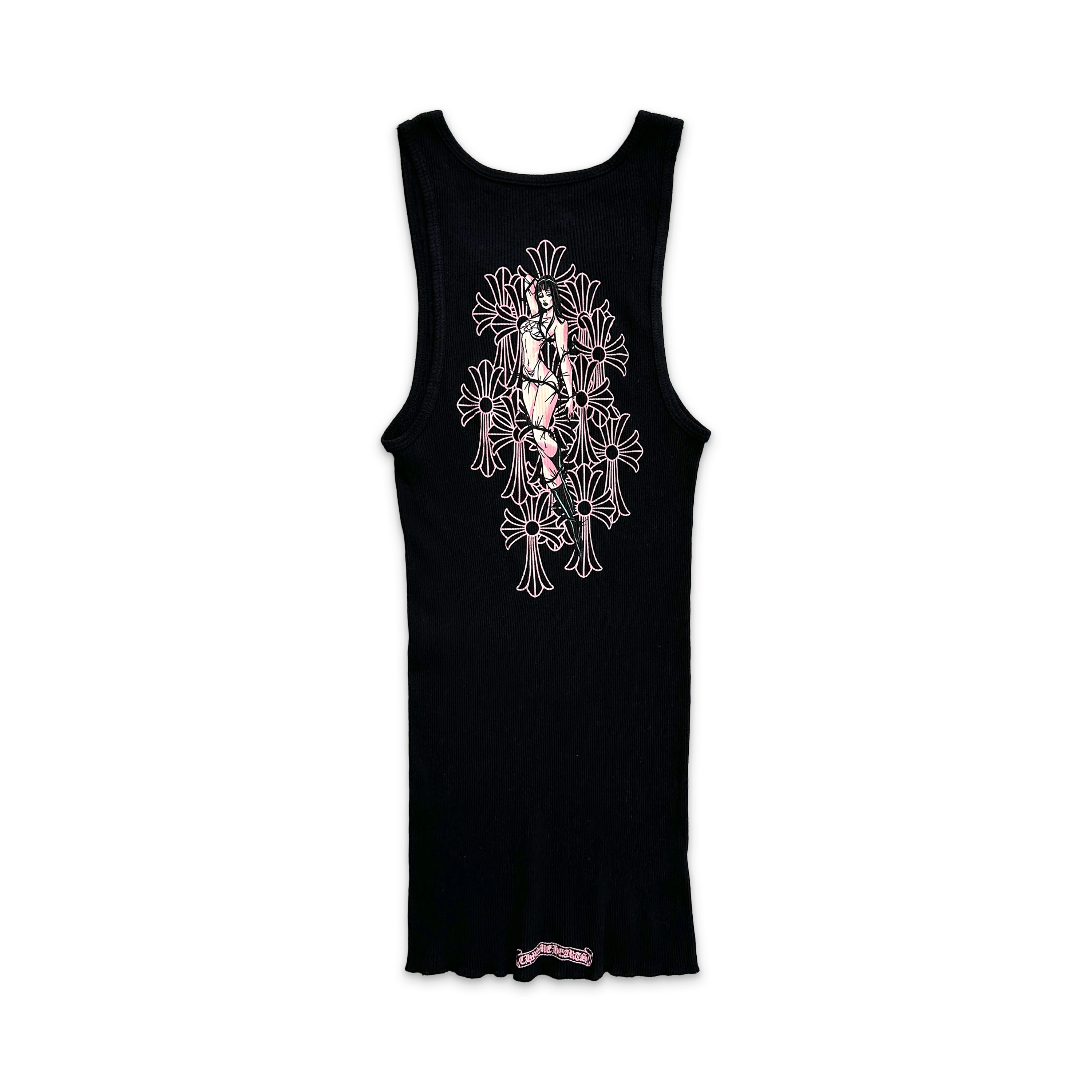 Deadly Doll Rib Tank Top "Black" - Image 2