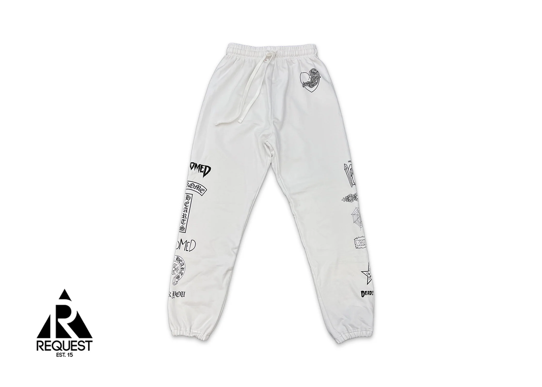 Deadly Doll Sweatpants "White"