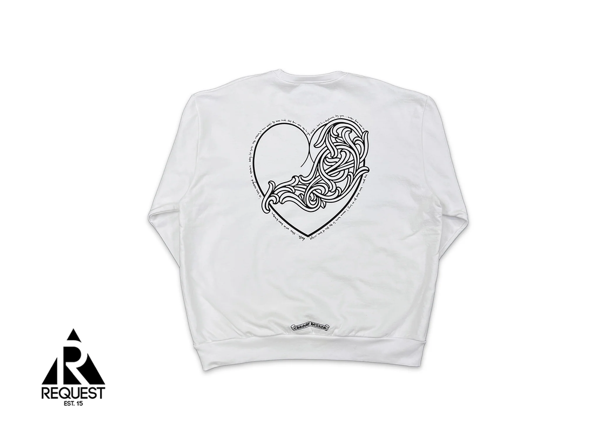 Deadly Doll Vine Heart Crewneck "White" - Image 2