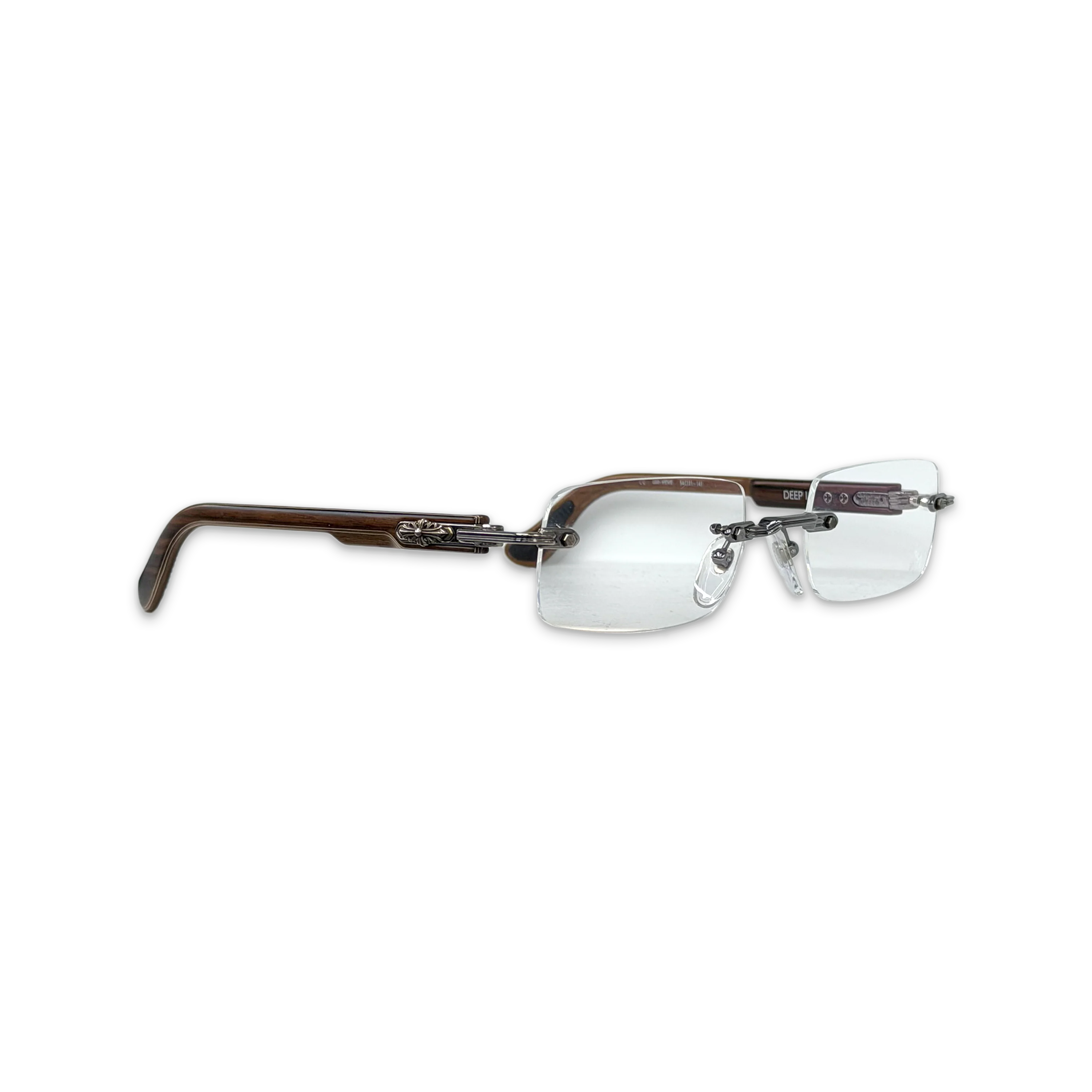 Deep I Glasses "Wood/Silver" - Image 2