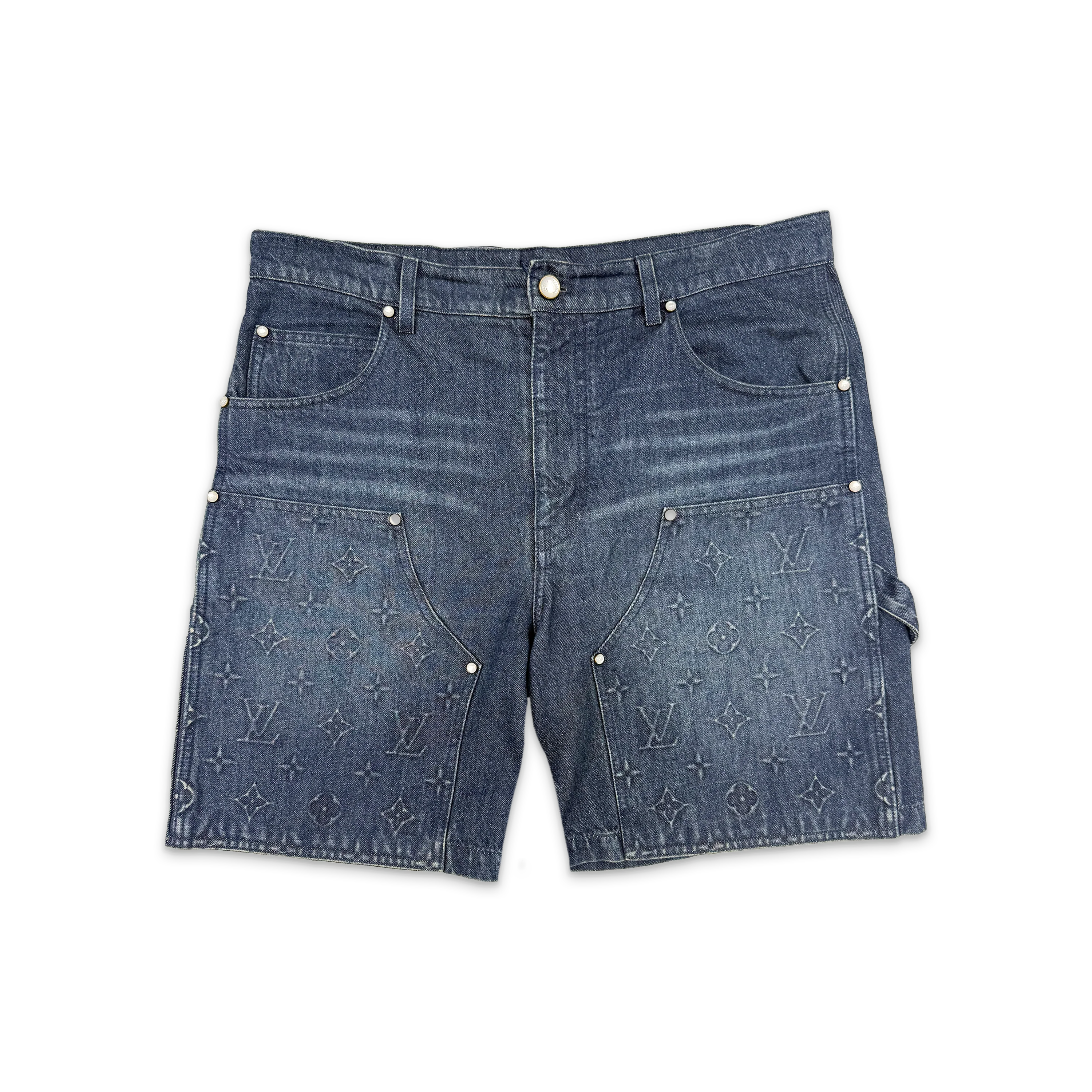 Denim Carpenter Shorts “Navy"