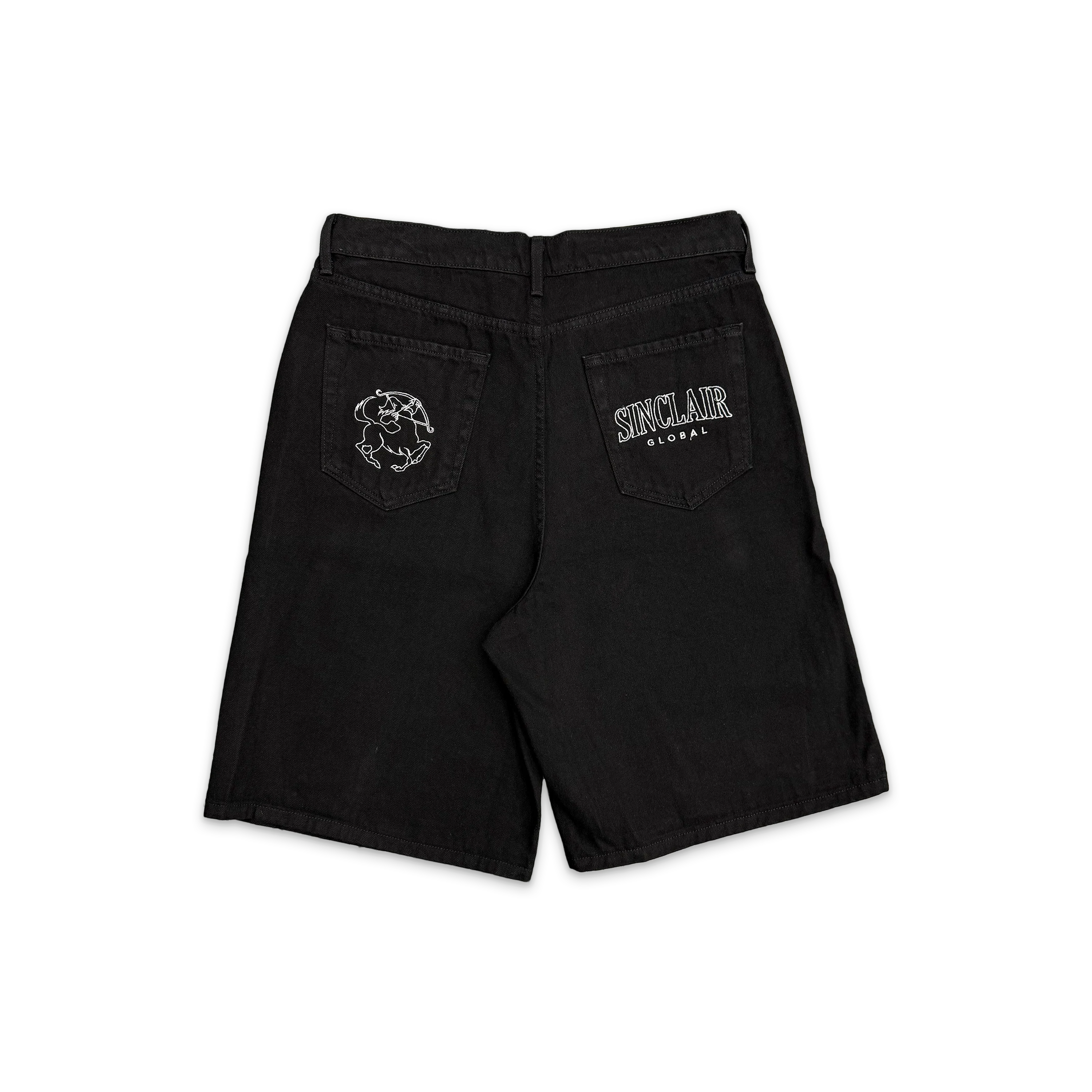 Denim Shorts "Black" - Image 2