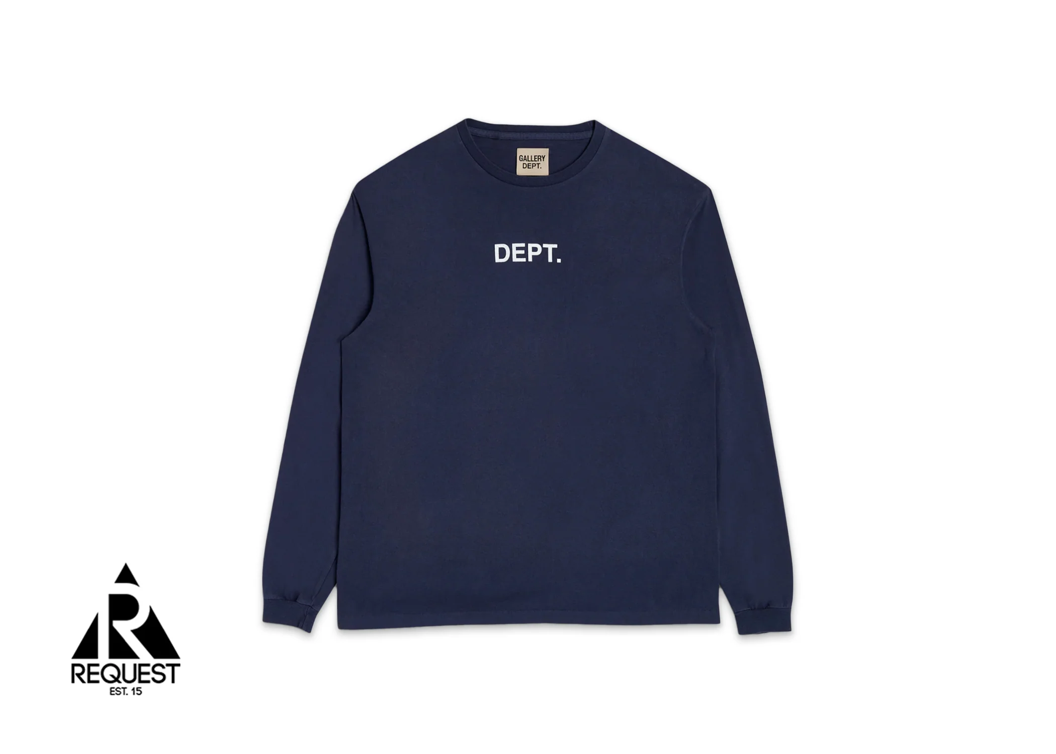 Dept L/S Tee "Navy"