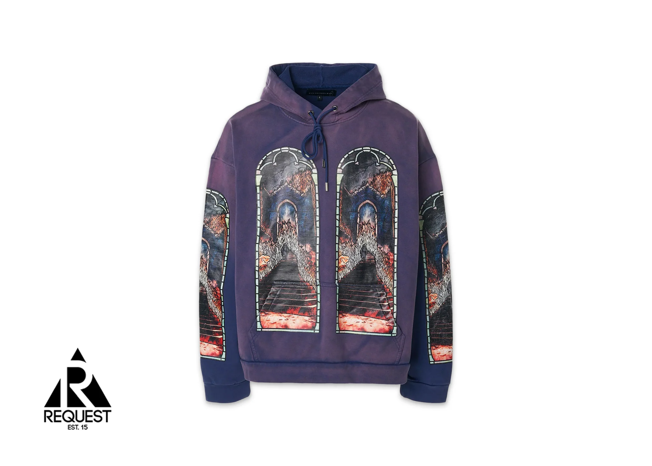Descent Hooded Sweatshirt "Indigo"