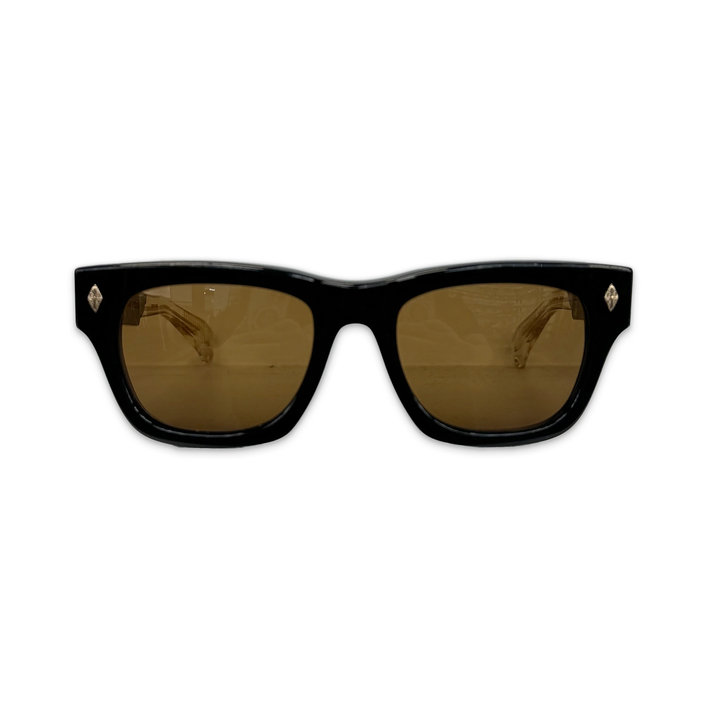 Dick Fitzener Sunglasses "Black Clear/ Gold"