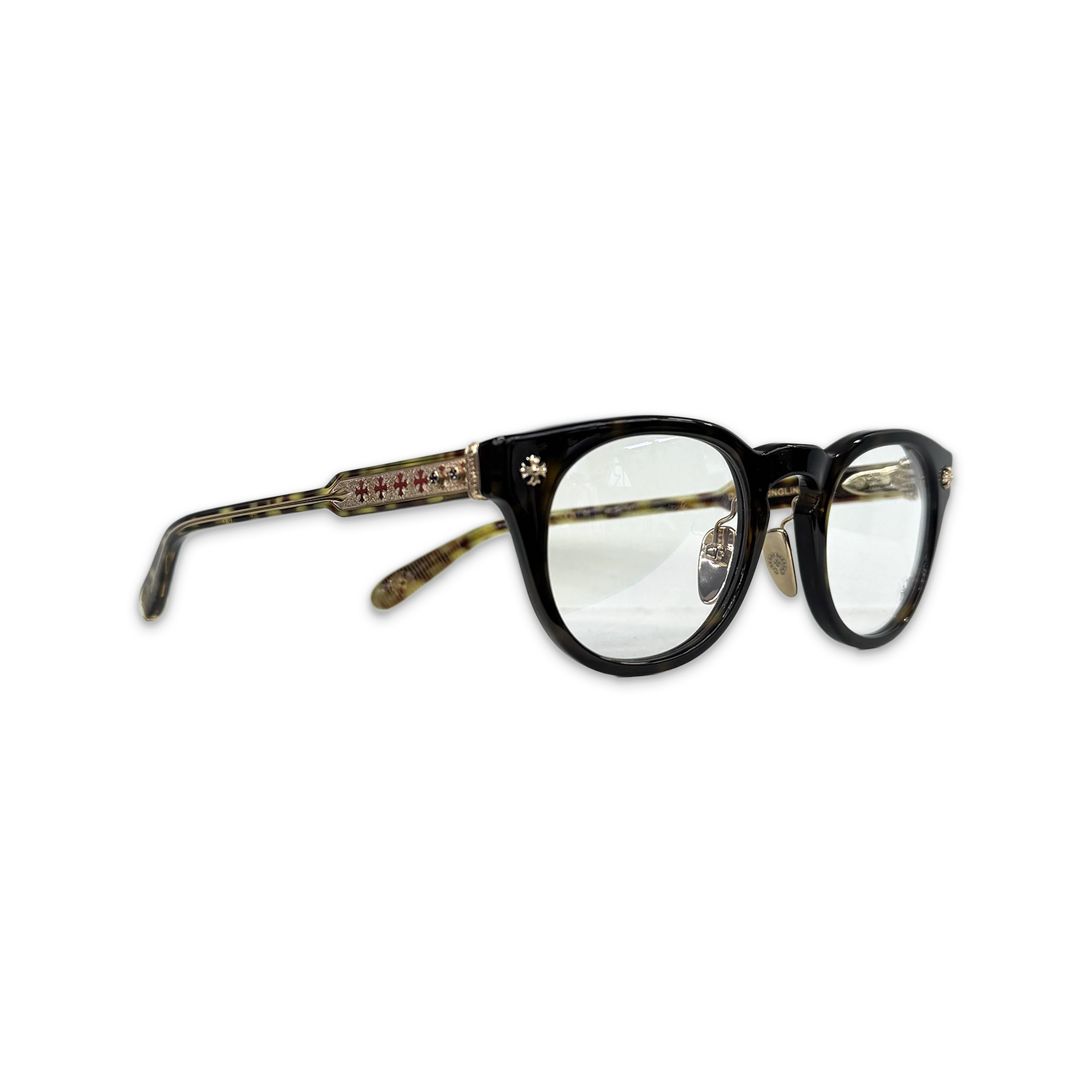 Dingalonglinglong Glasses "Tortoise/Gold" - Image 2