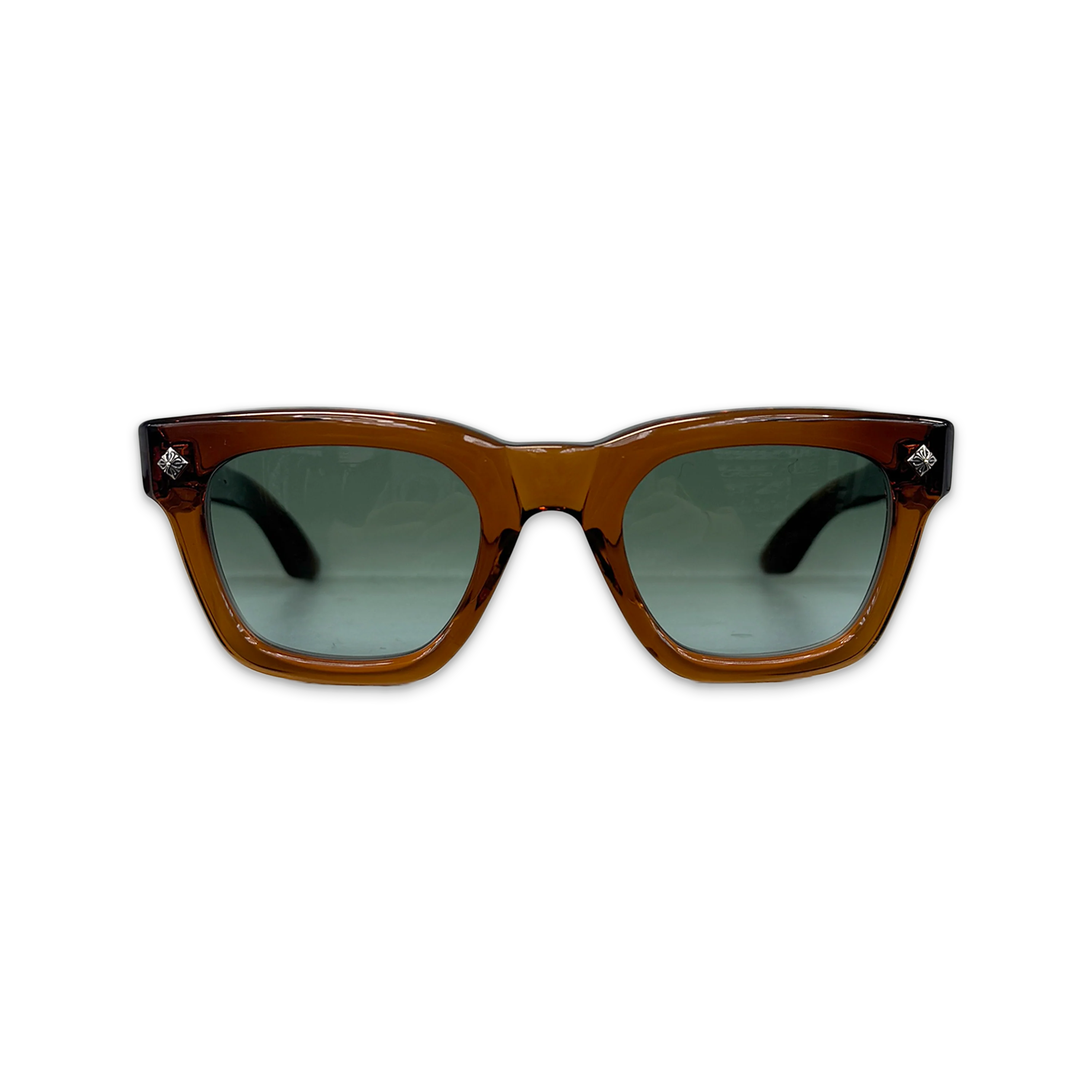 Donnysoffergisms Sunglasses "Transparent Brown/Silver"
