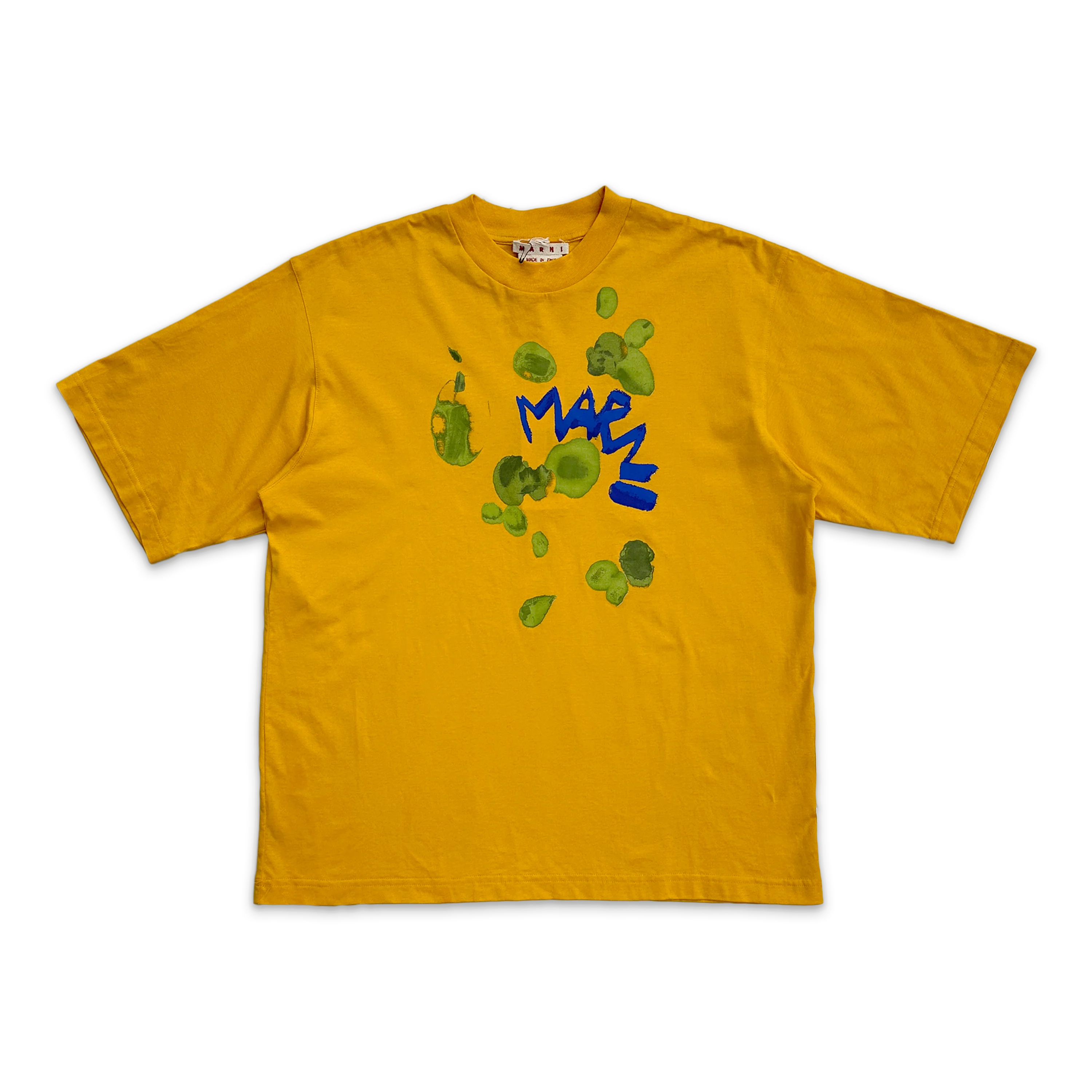 Dripping Paint Tee "Yellow"