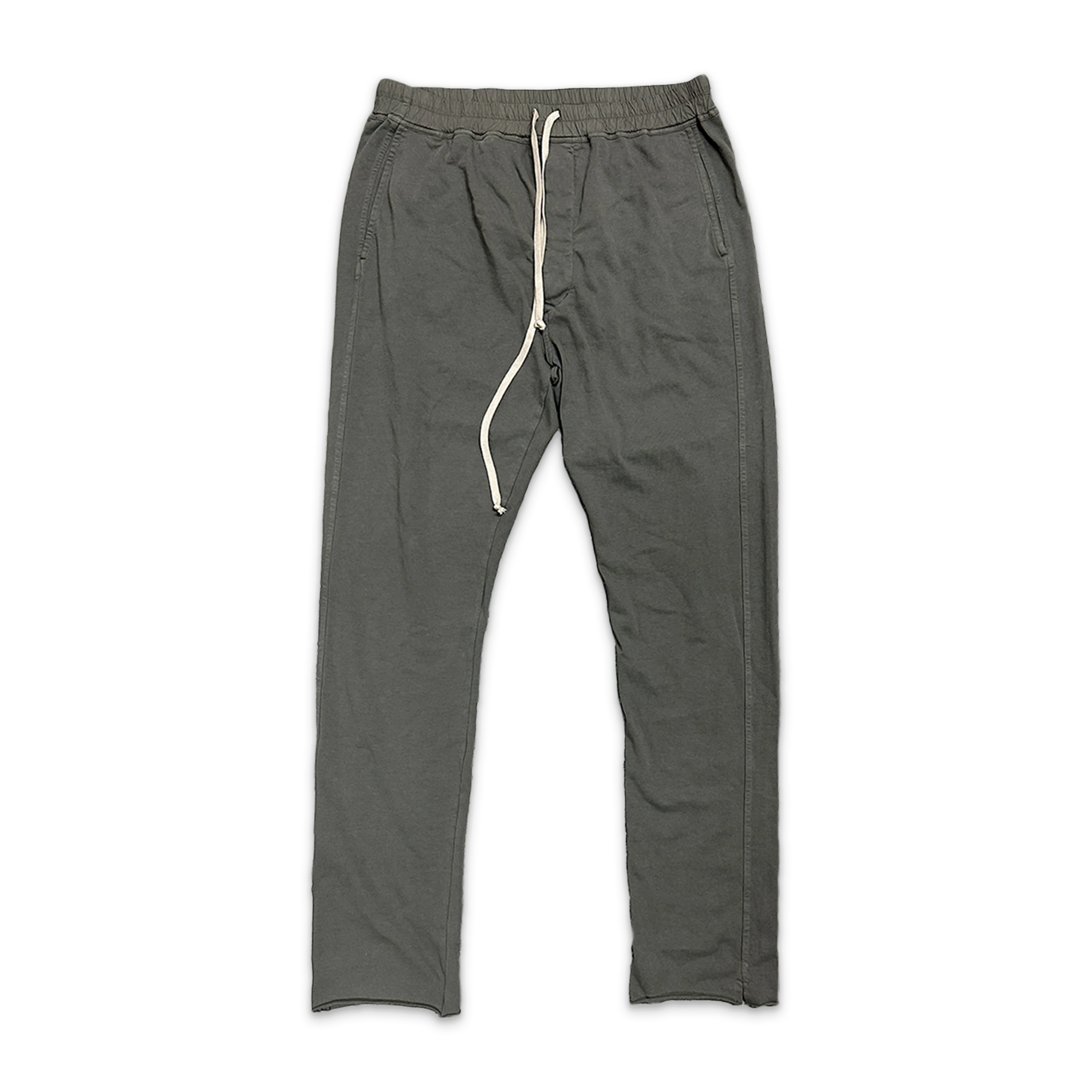 Drop Crotch Drawstring Trousers "Washed Grey"