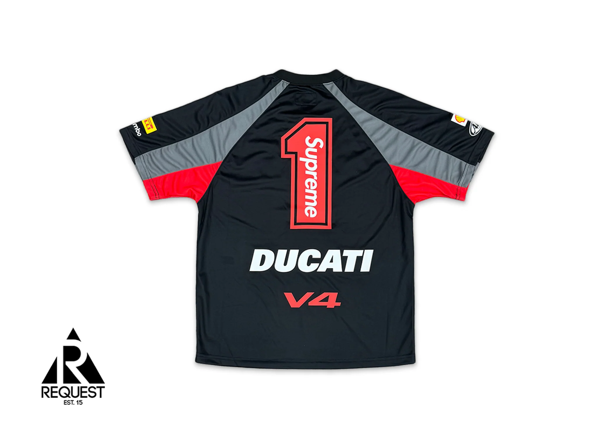 Ducati Soccer Jersey "Black" - Image 2