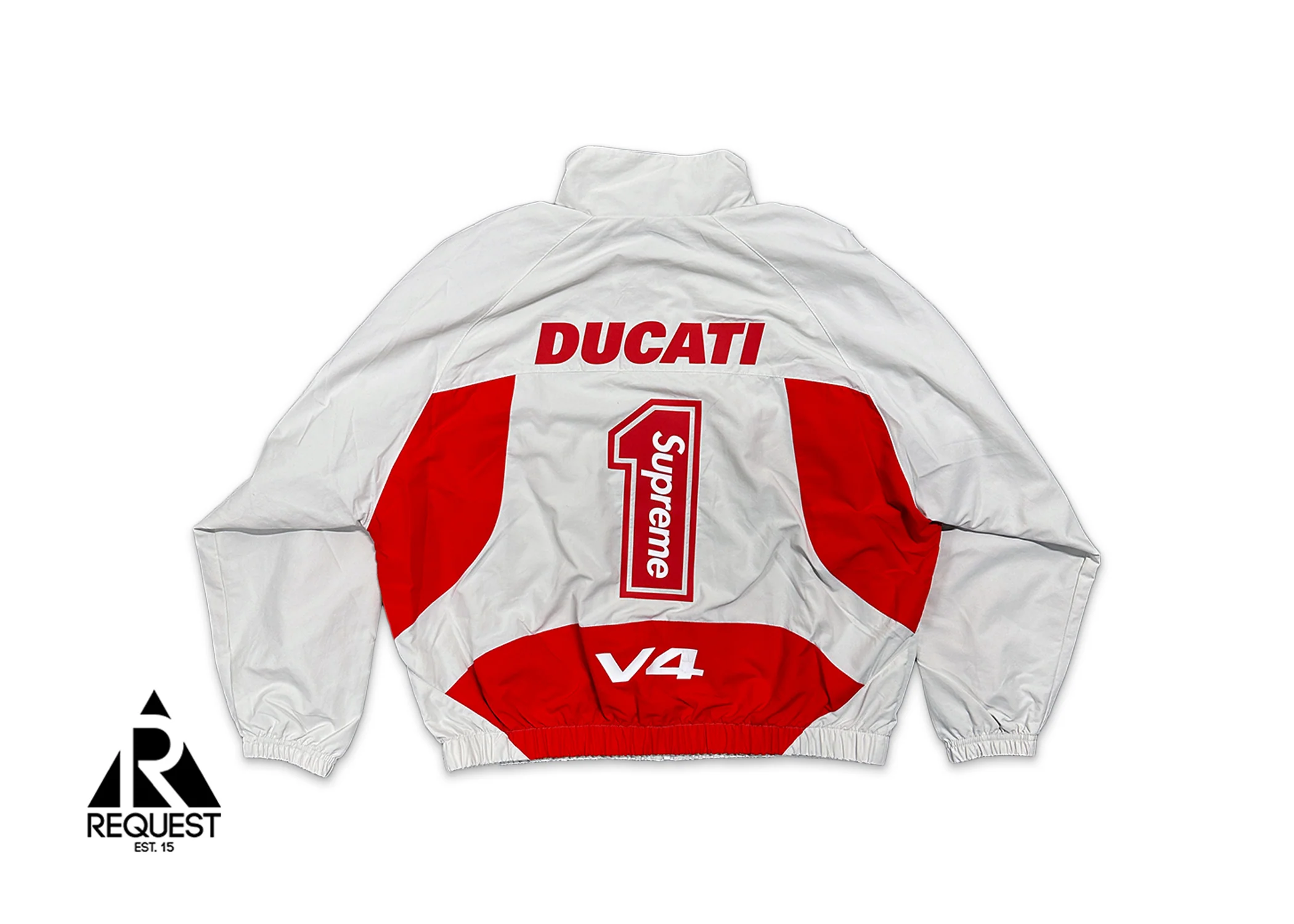 Ducati Track Jacket "Light Grey" - Image 2