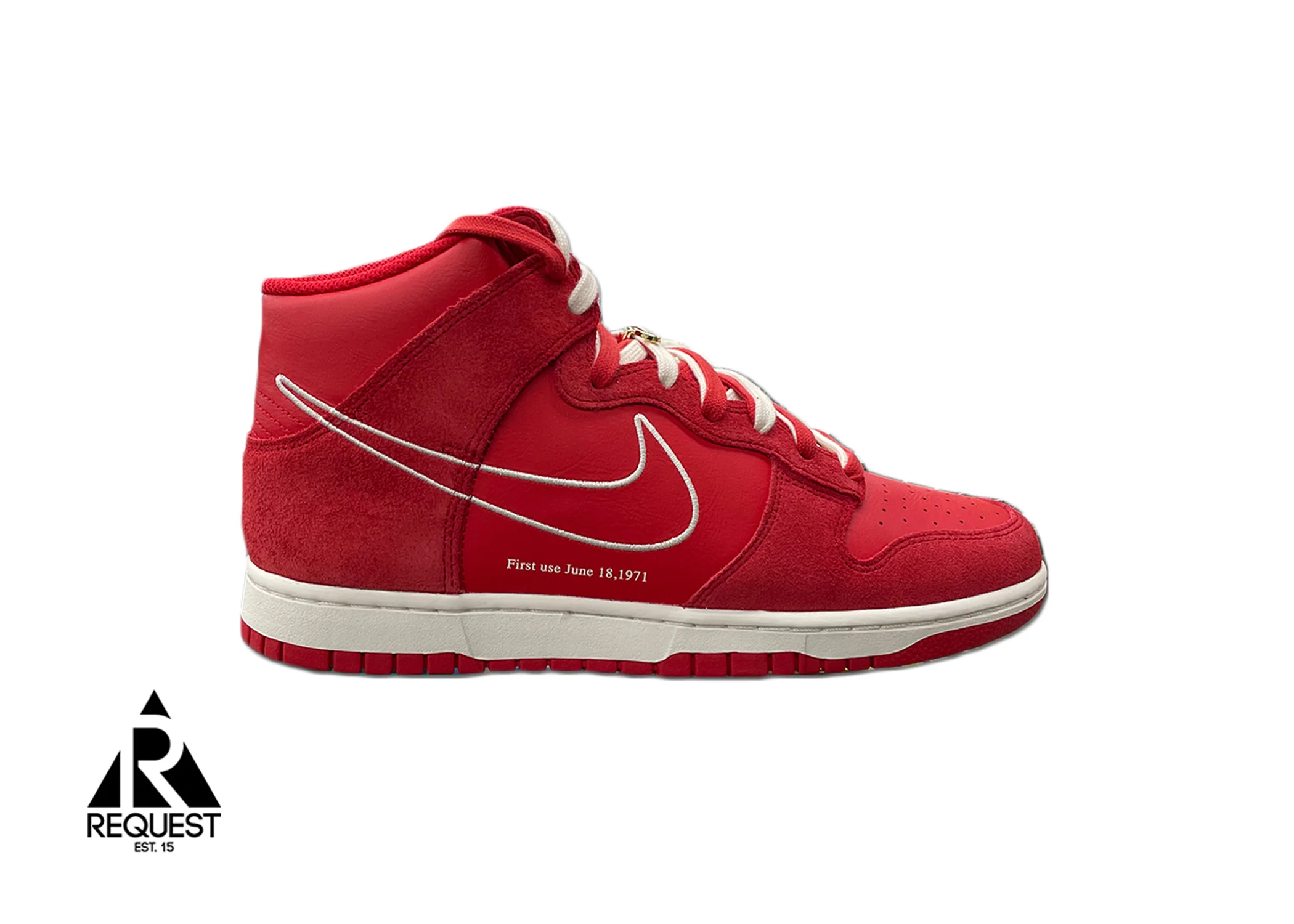 Dunk High “First Use Red 2021”
