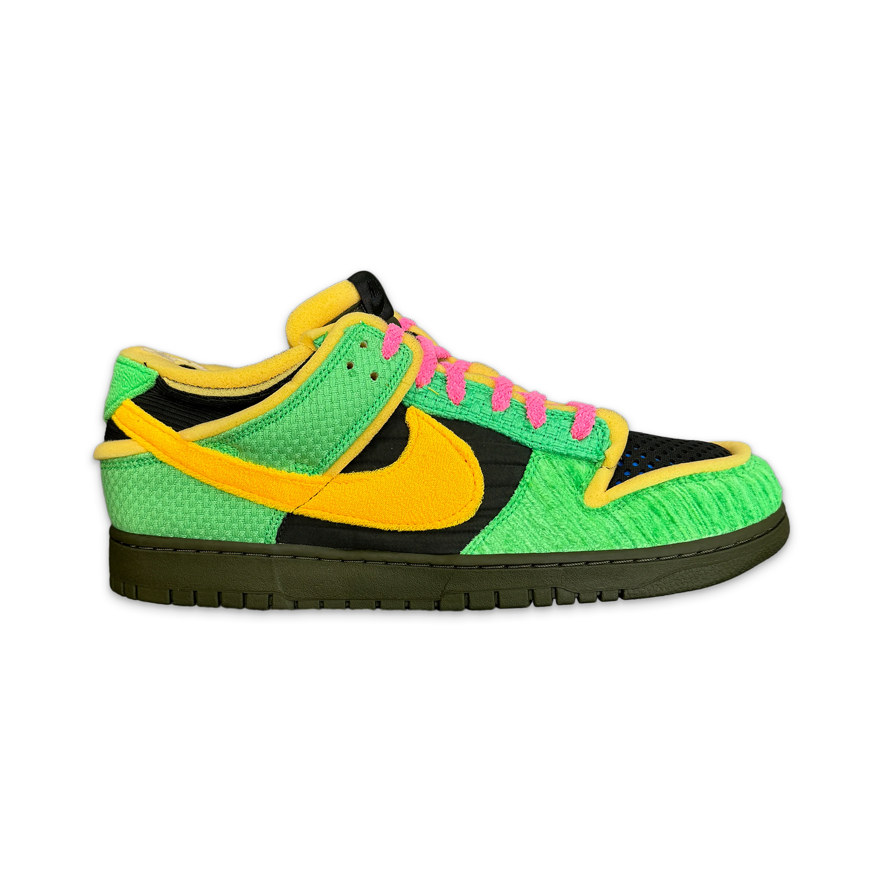 Dunk Low CPFM Cactus Plant Flea Market Swamp Sponge "Friends & Family Green Shock" - Image 2