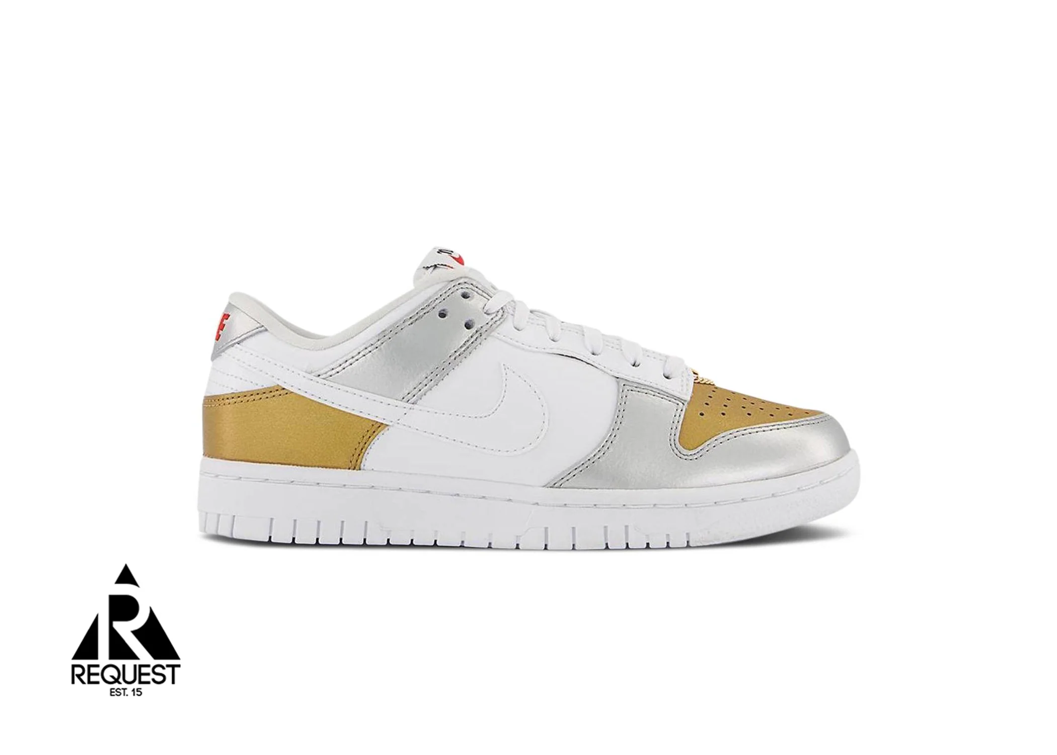 Dunk Low "Gold White Silver"