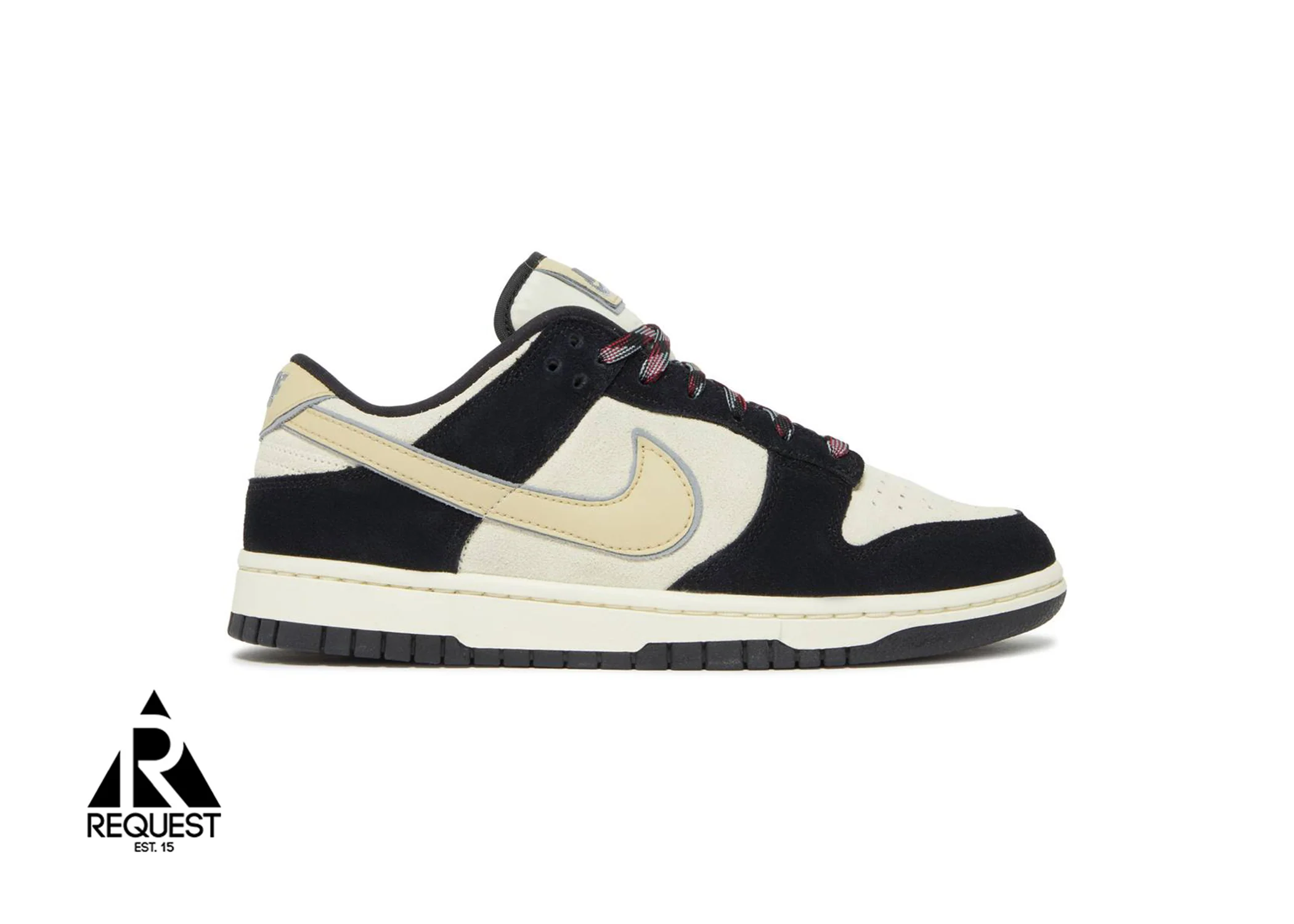 Dunk Low LX "Black Suede Team Gold" (W)