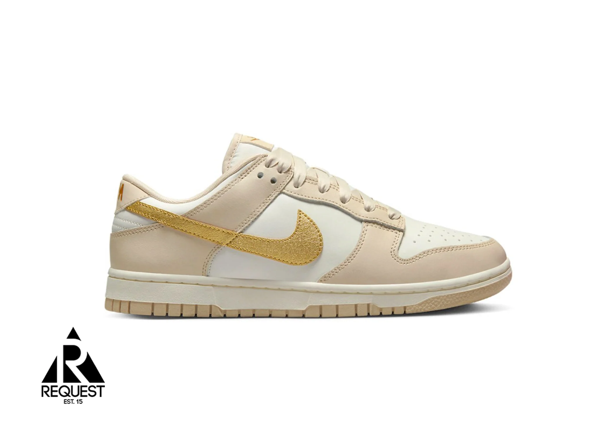 Dunk Low "Phantom Metallic Gold" (W)