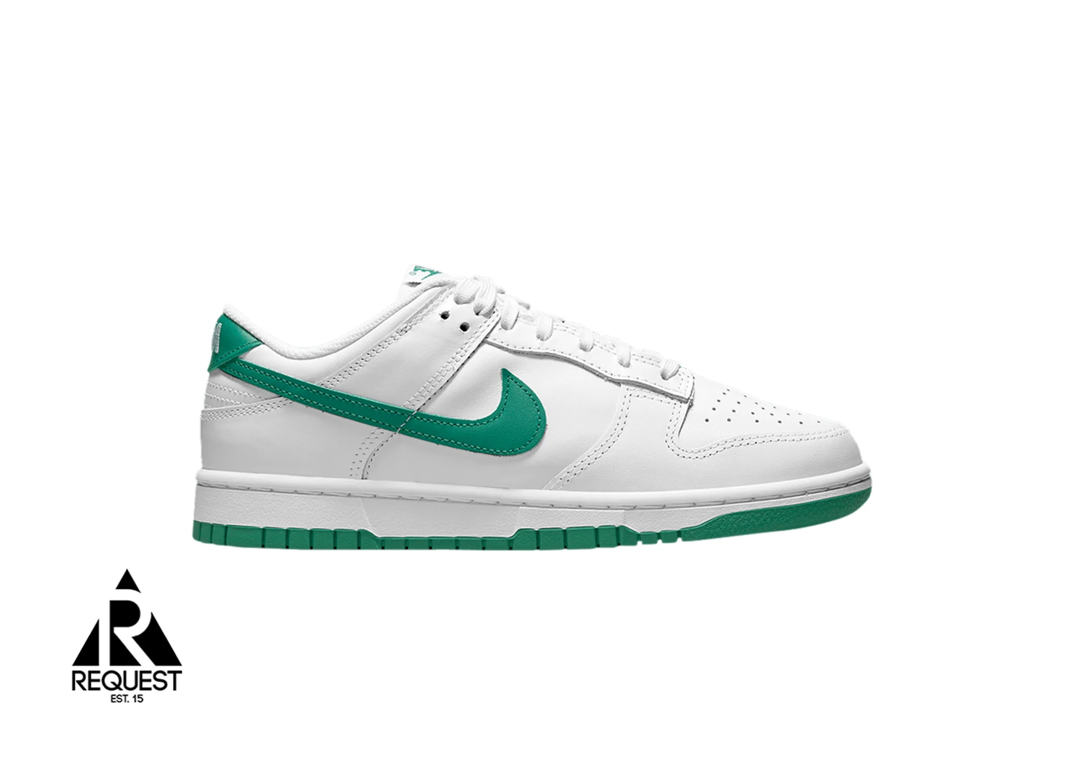 Dunk Low “White Green Noise (W)”