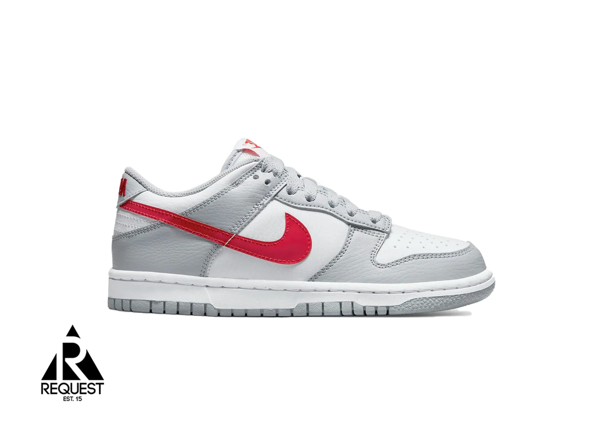Dunk Low "White Grey Red"
