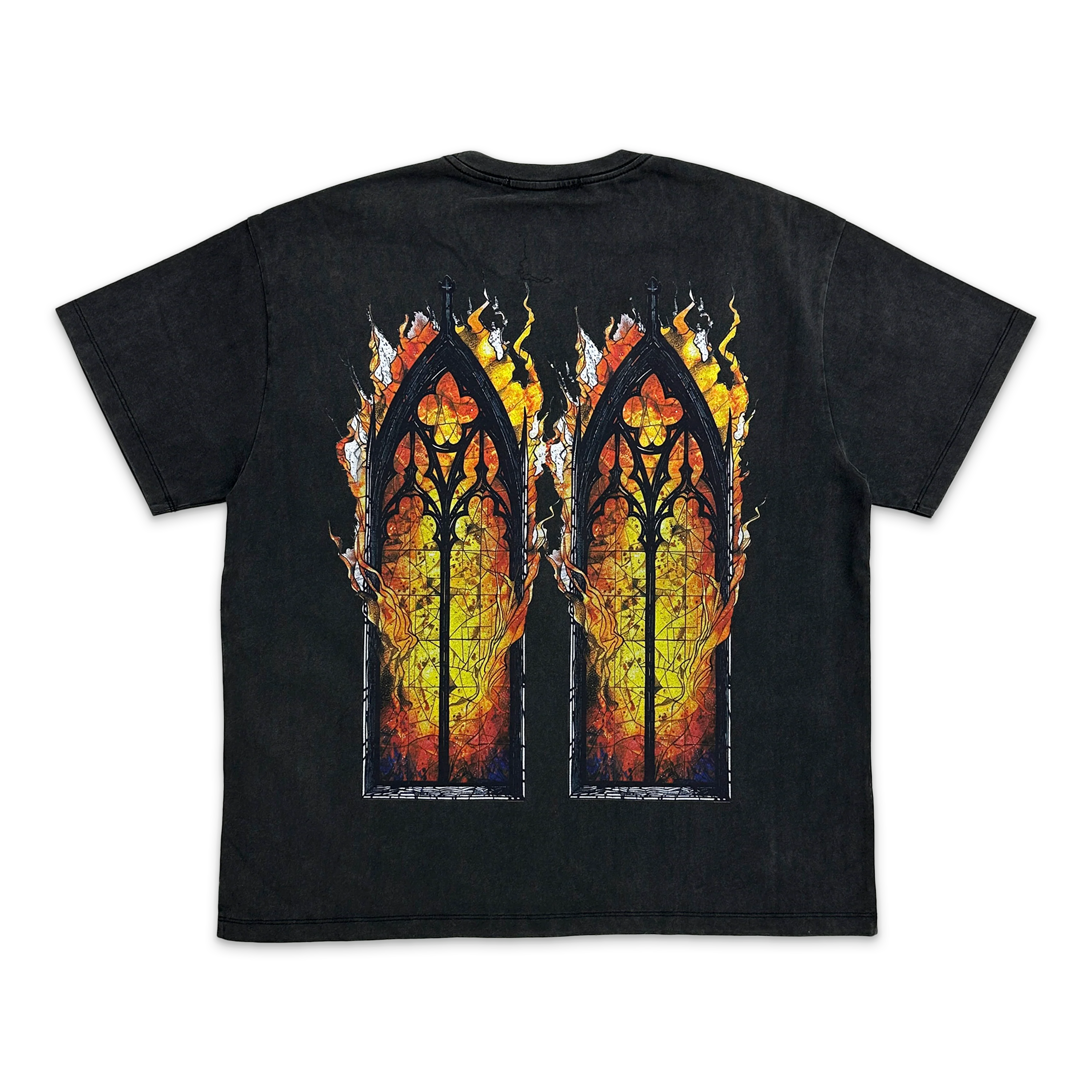 Ember Chapel SS Tee "Coal" - Image 2