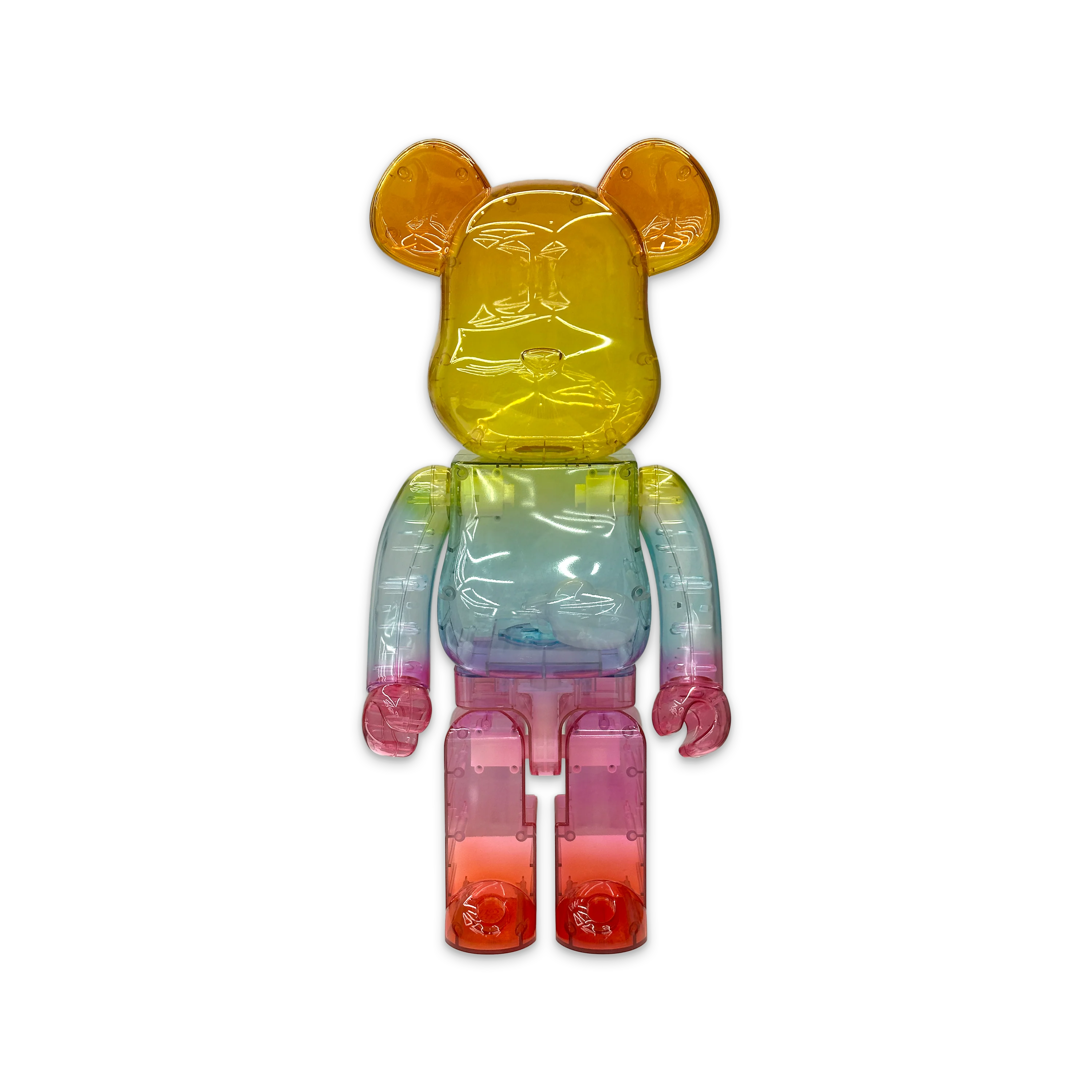 Emotionally Unavailable Gradient Heart Bearbrick 1000%