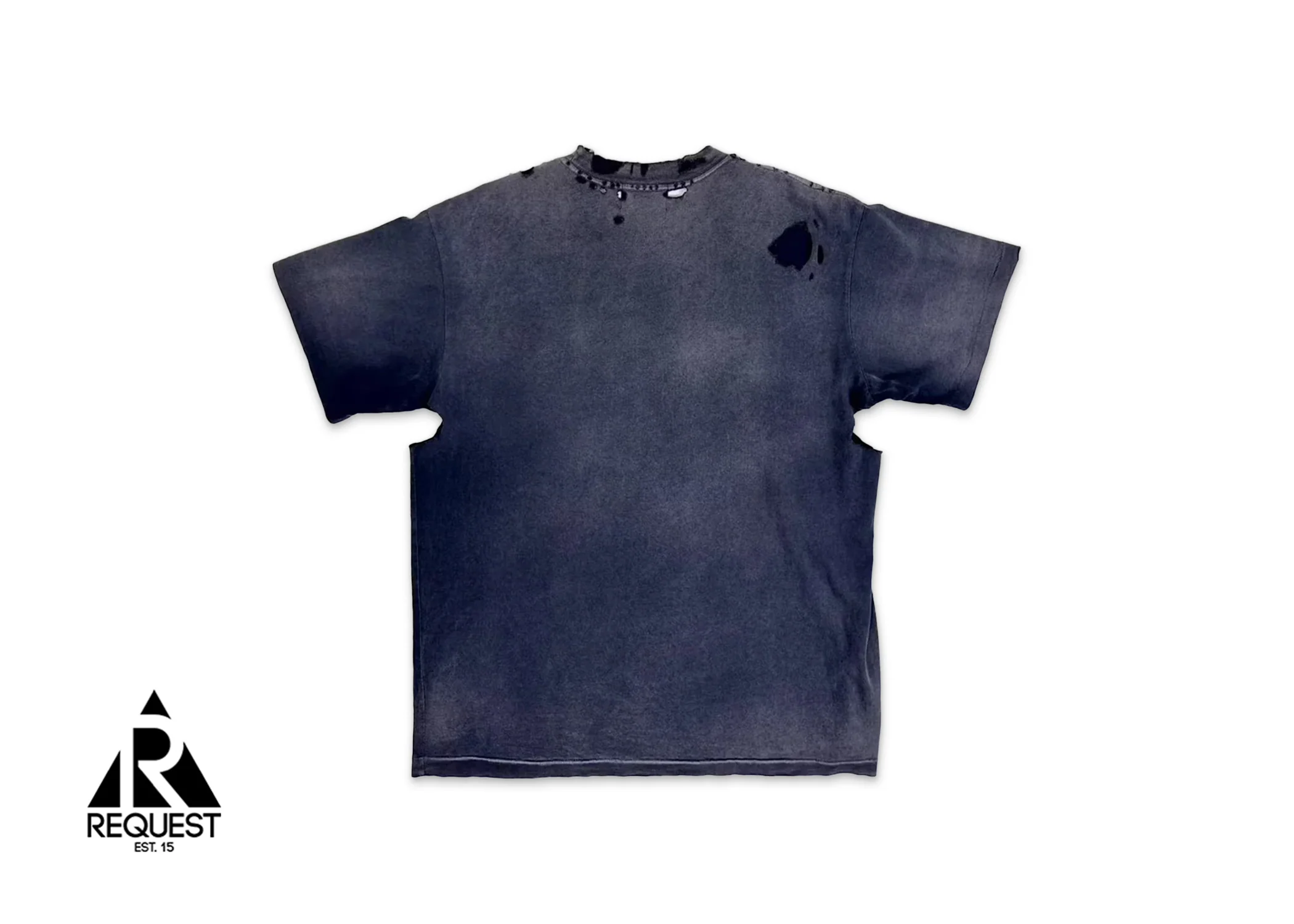 Enfants Riches Déprimes Destroyed Pocket Tee "Navy" - Image 2